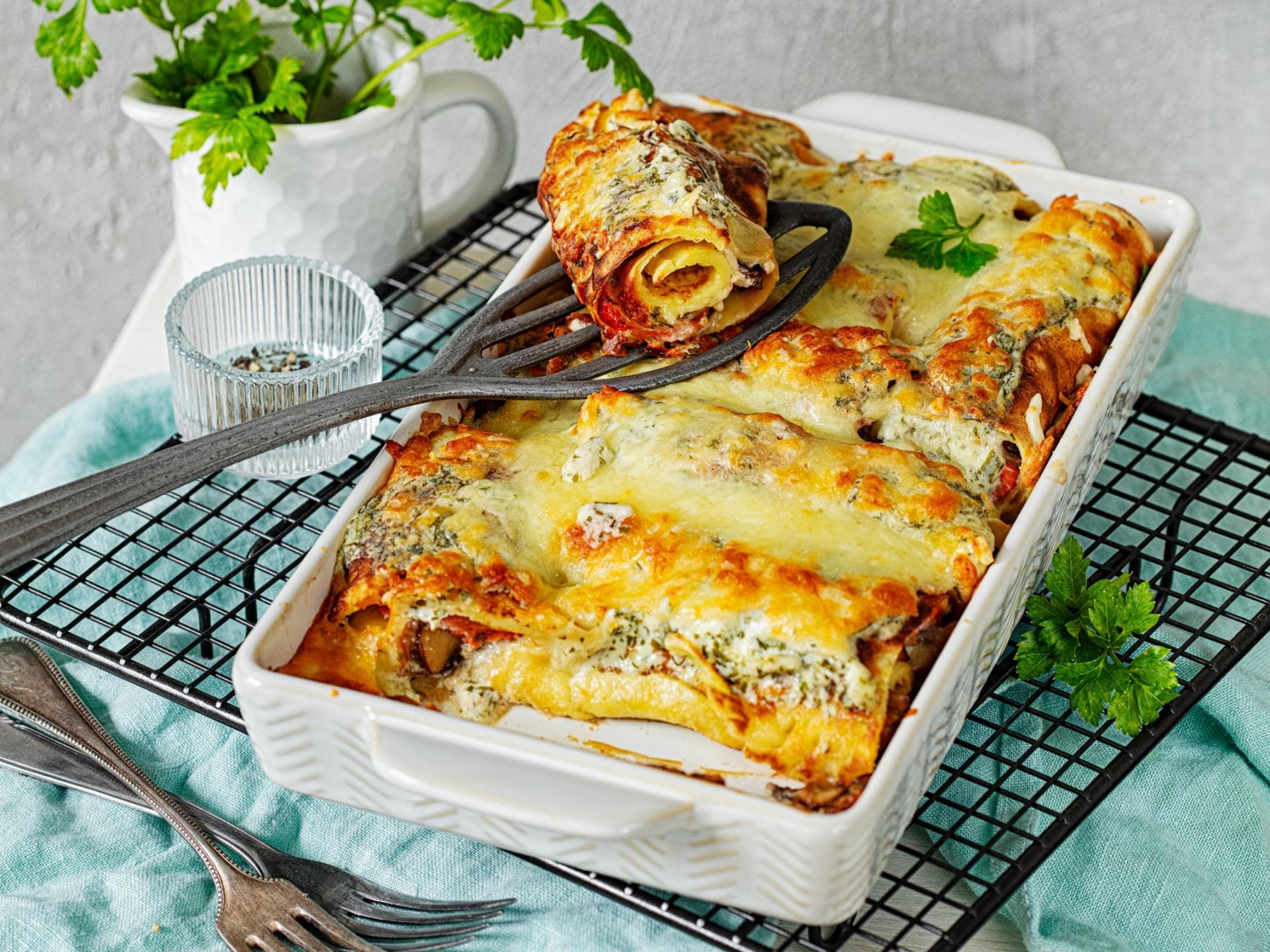 Lachs-Pfannkuchen