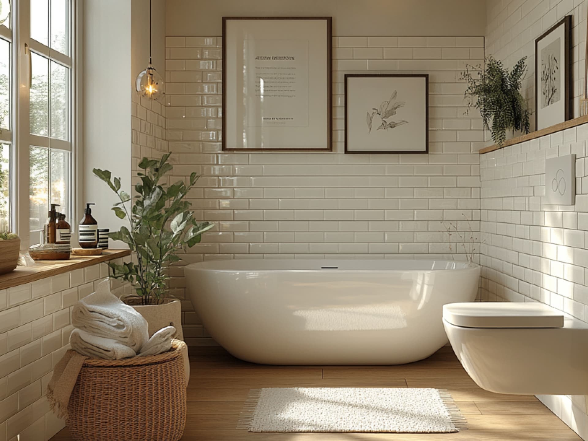Minimalistisch wohnen - Idee fürs Badezimmer