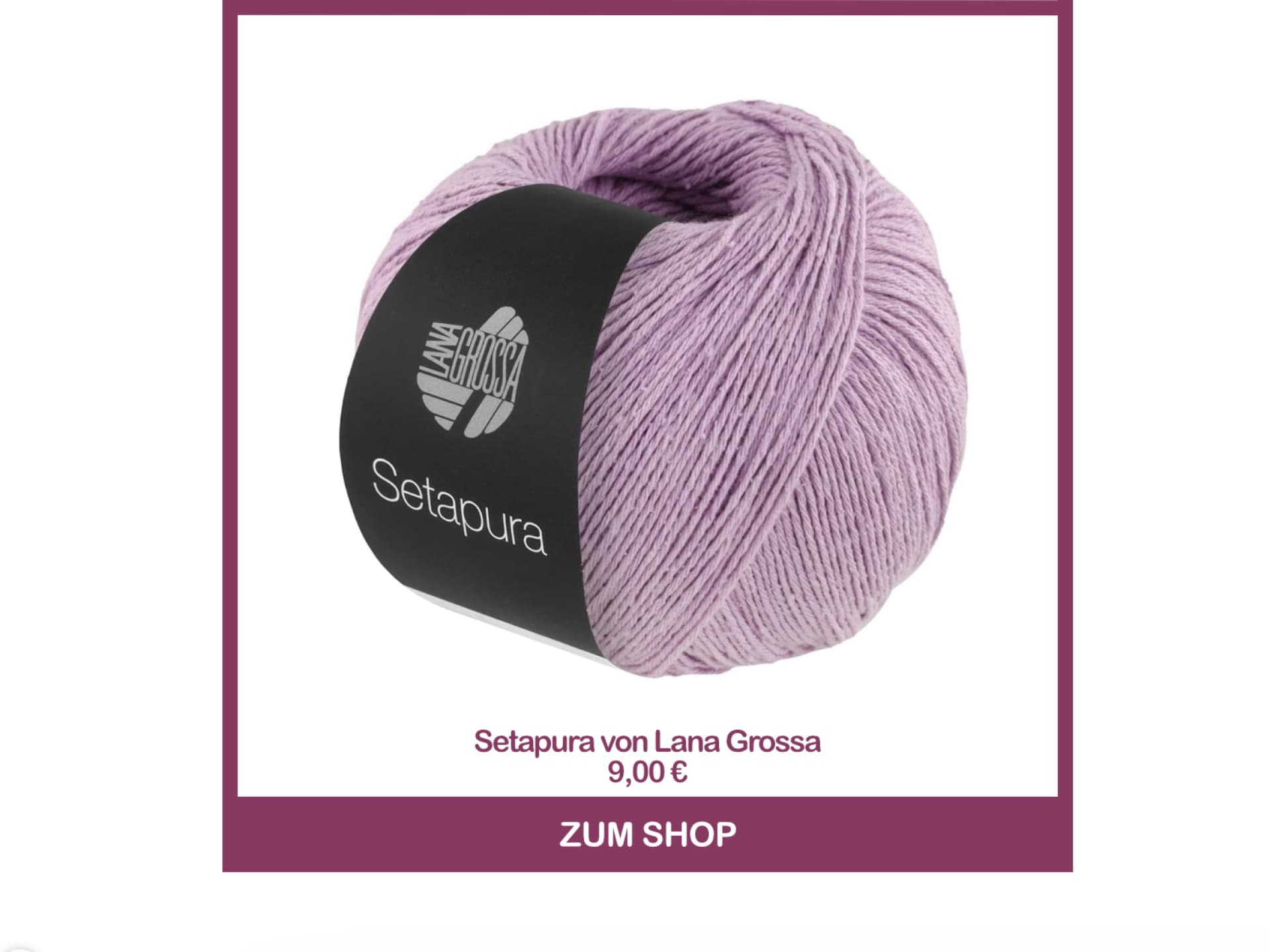 Pullover mit Ajourmuster stricken mit dem Setapura Strickgarn von Lana Grossa