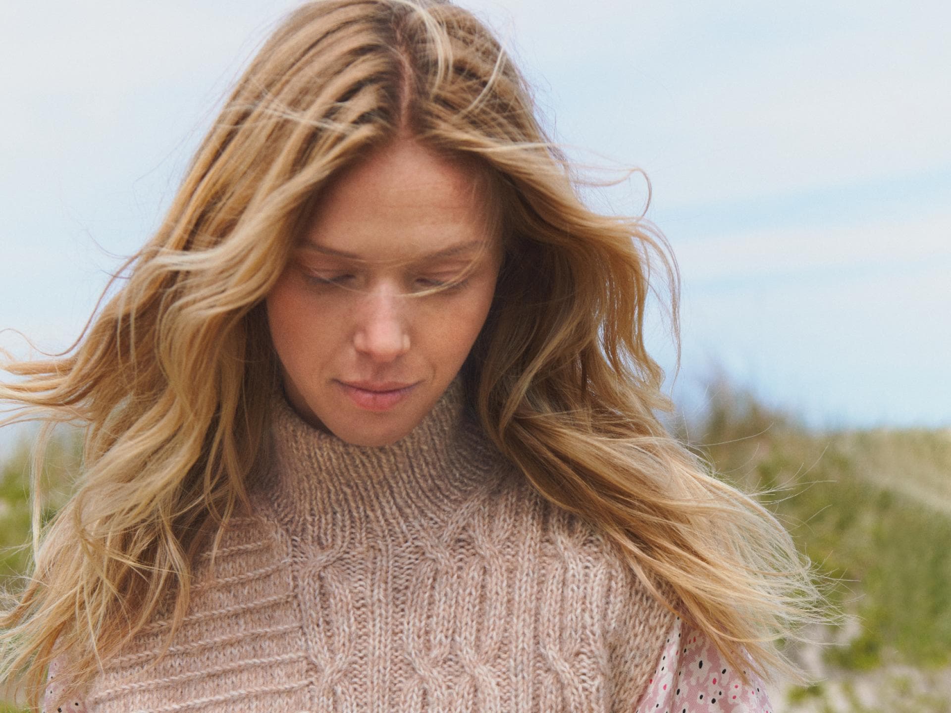 Stricken im Herbst - Mustermix-Pullunder von Lana Grossa