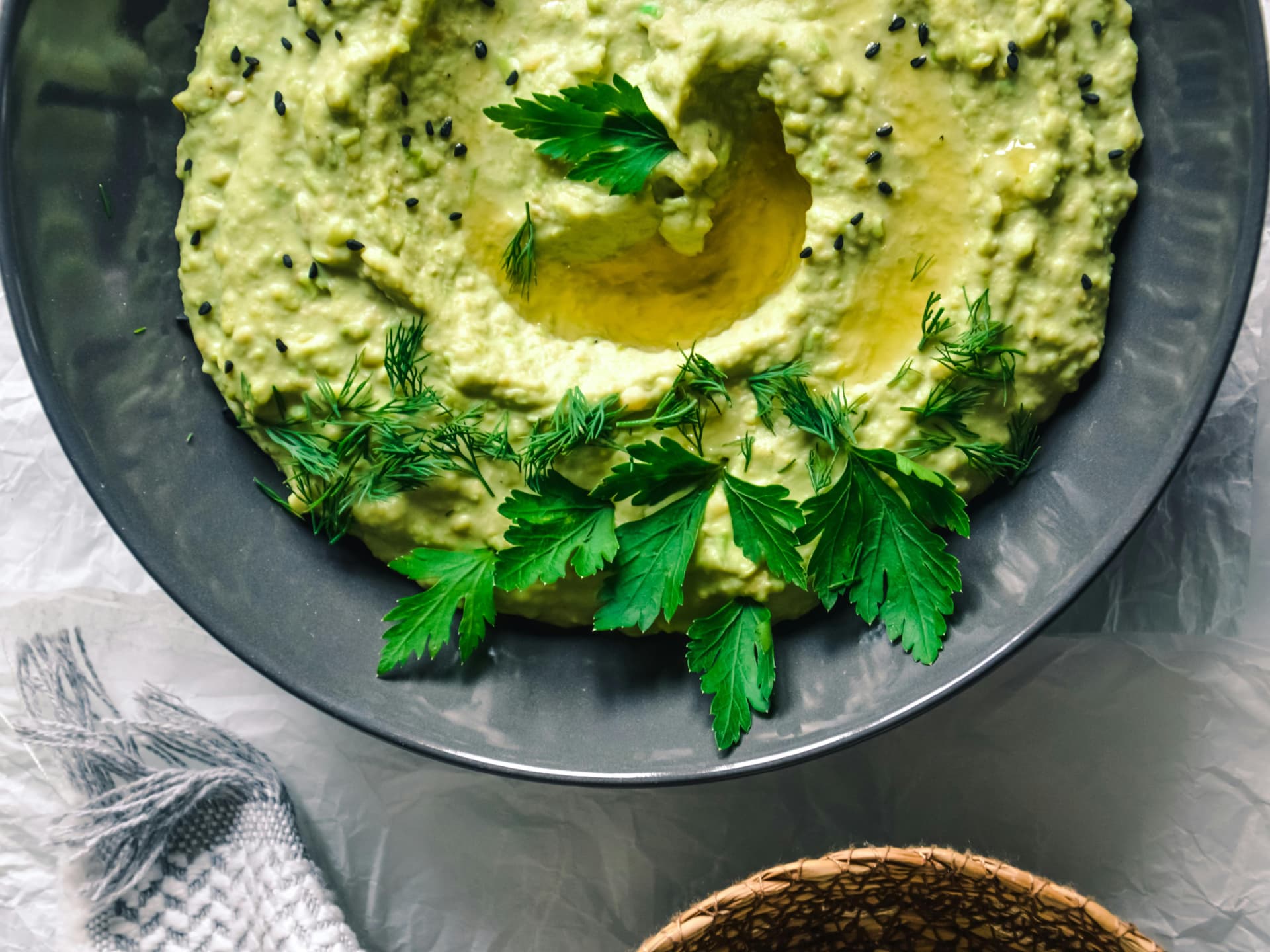 Rezept für vegane Guacamole Vegane Guacamole