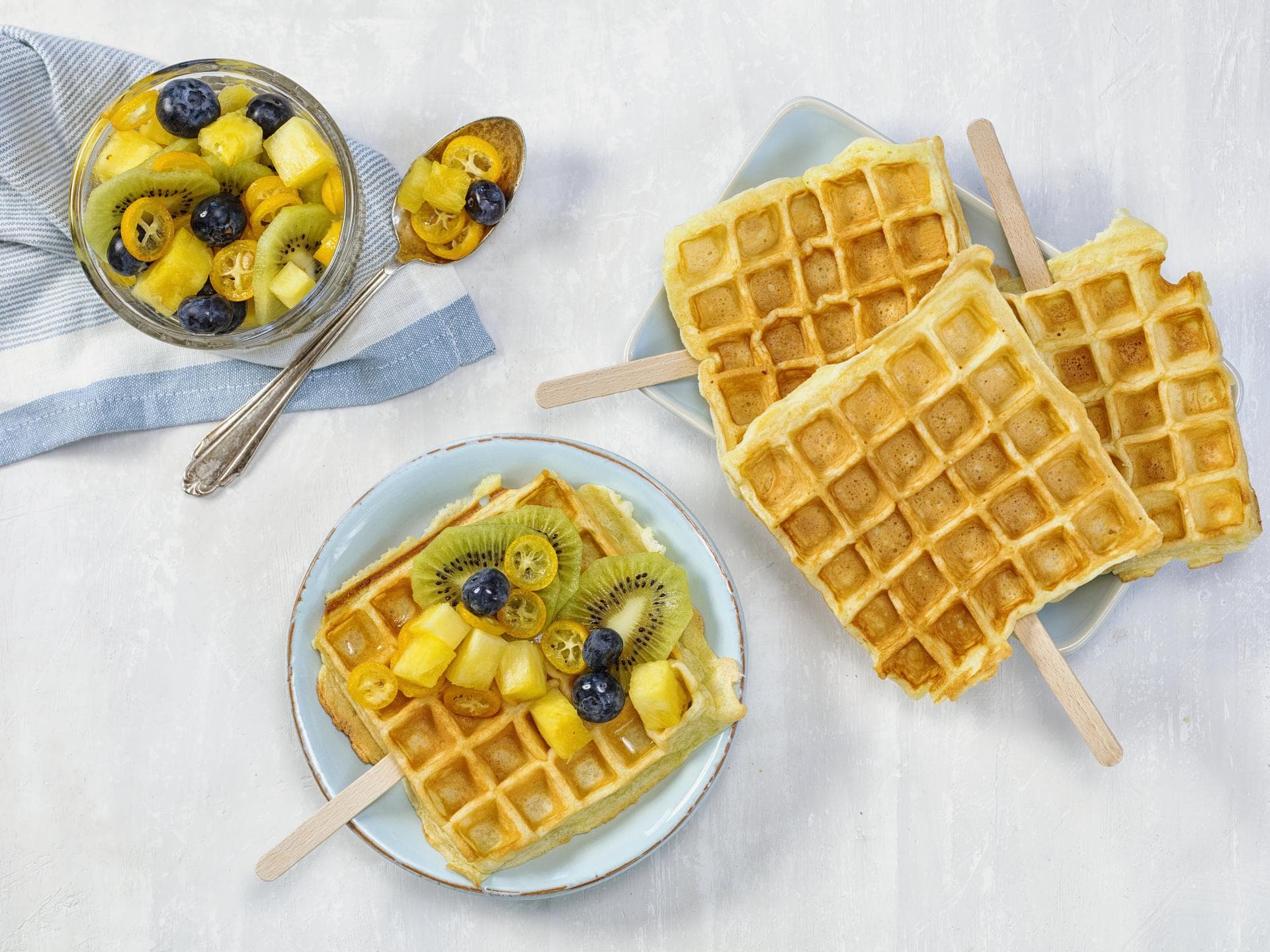 Protein-Waffeln mit Skyr 