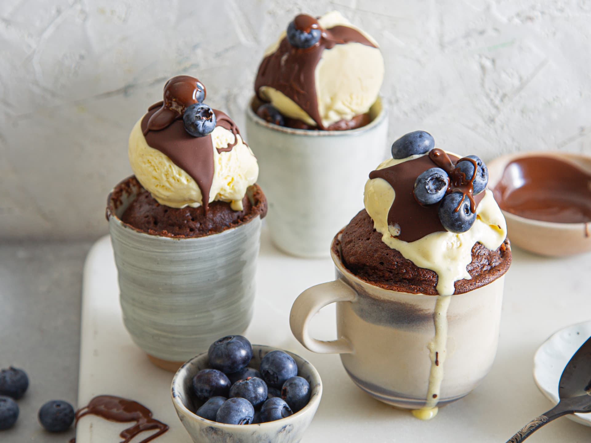 Warmer Schoko-Tassenkuchen 