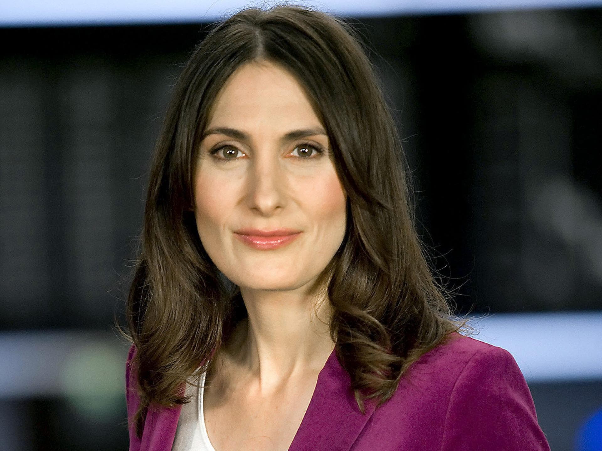Anja Kohl ist eine bekannte Börsenexpertin Redakteurin und Moderatorin Anja Kohl in der Frankfurter Böse