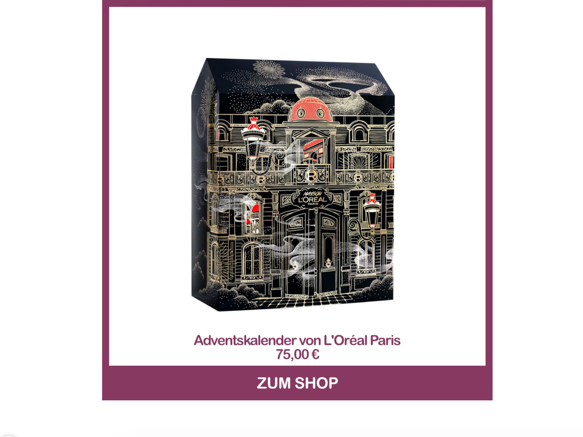 Adventskalender von L’Oréal Paris
