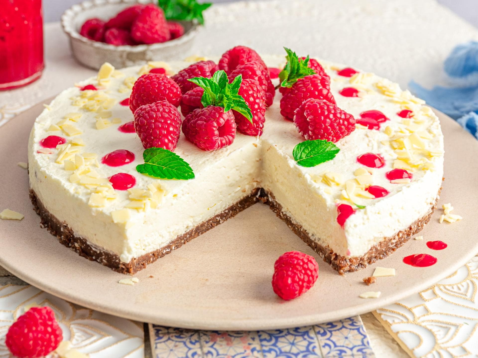 Kokos-Cheesecake 