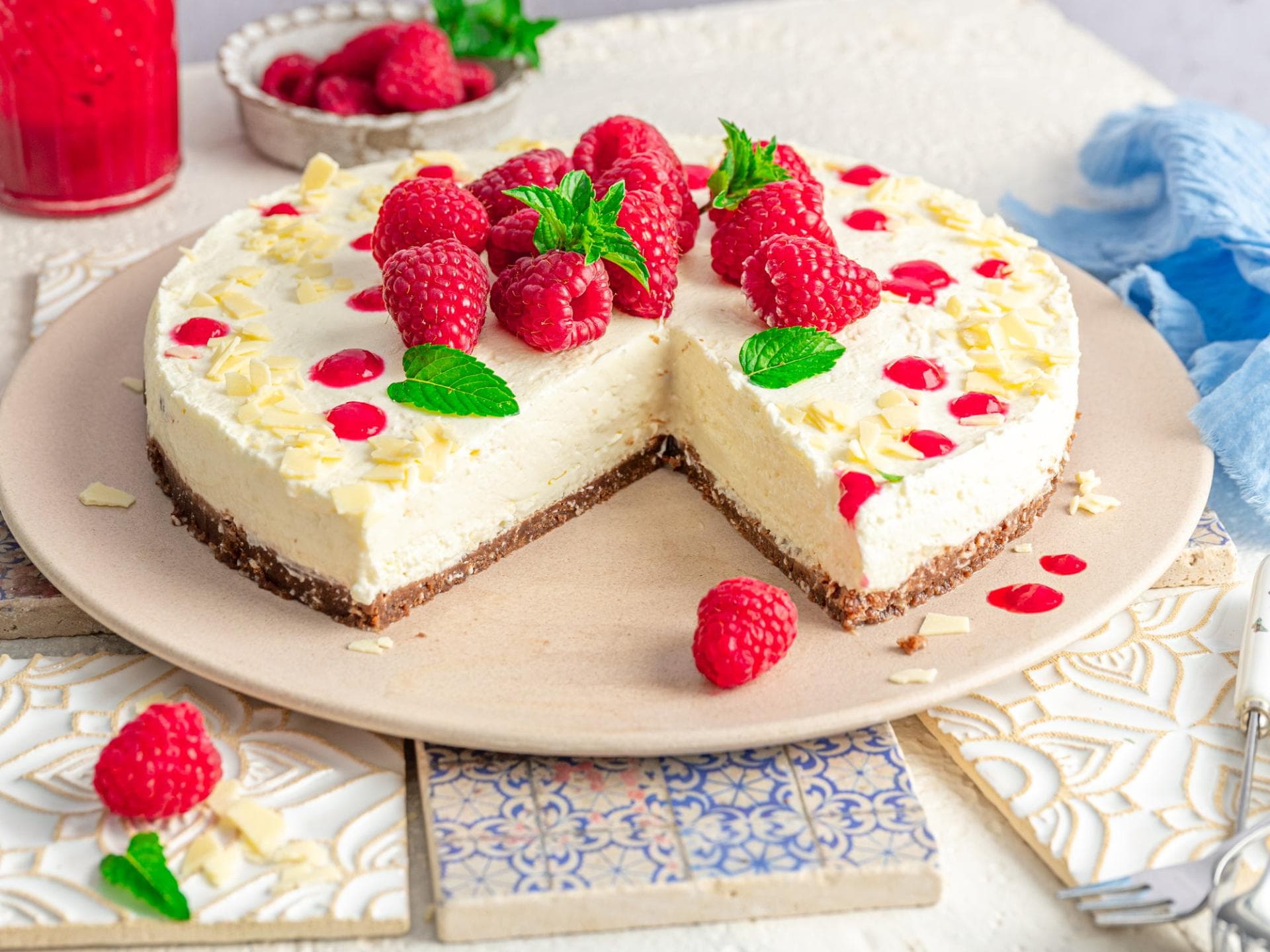 Kokos-Cheesecake 