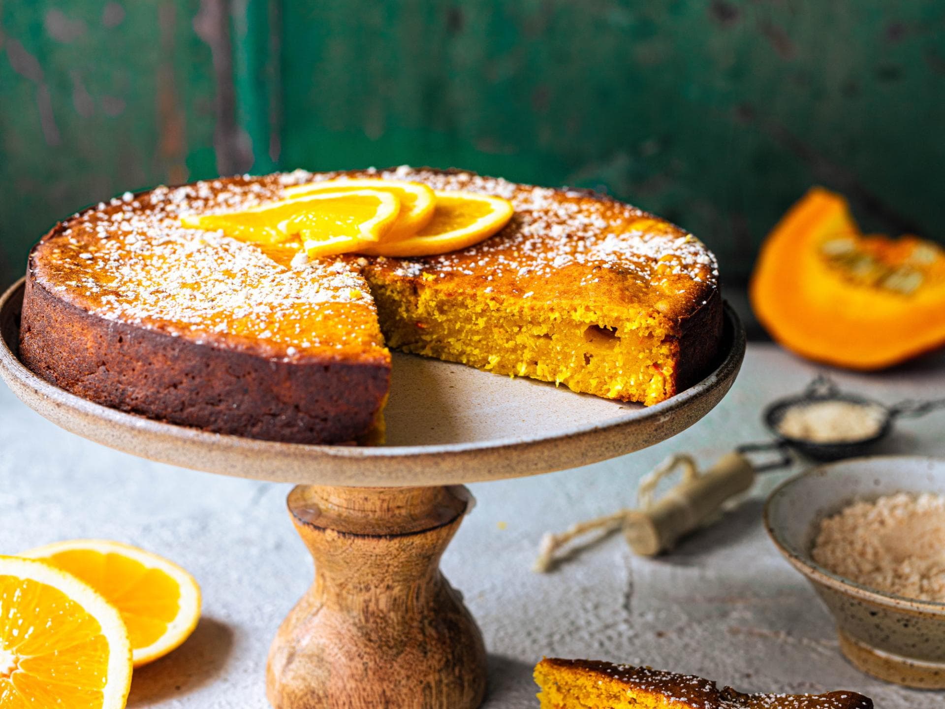 Kürbis-Orangen-Kuchen 