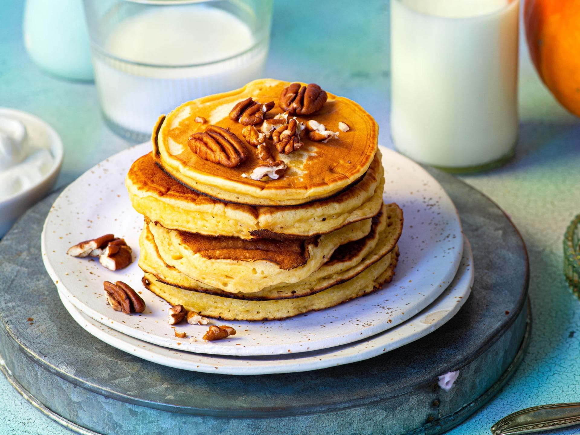 Kürbis-Pancakes 