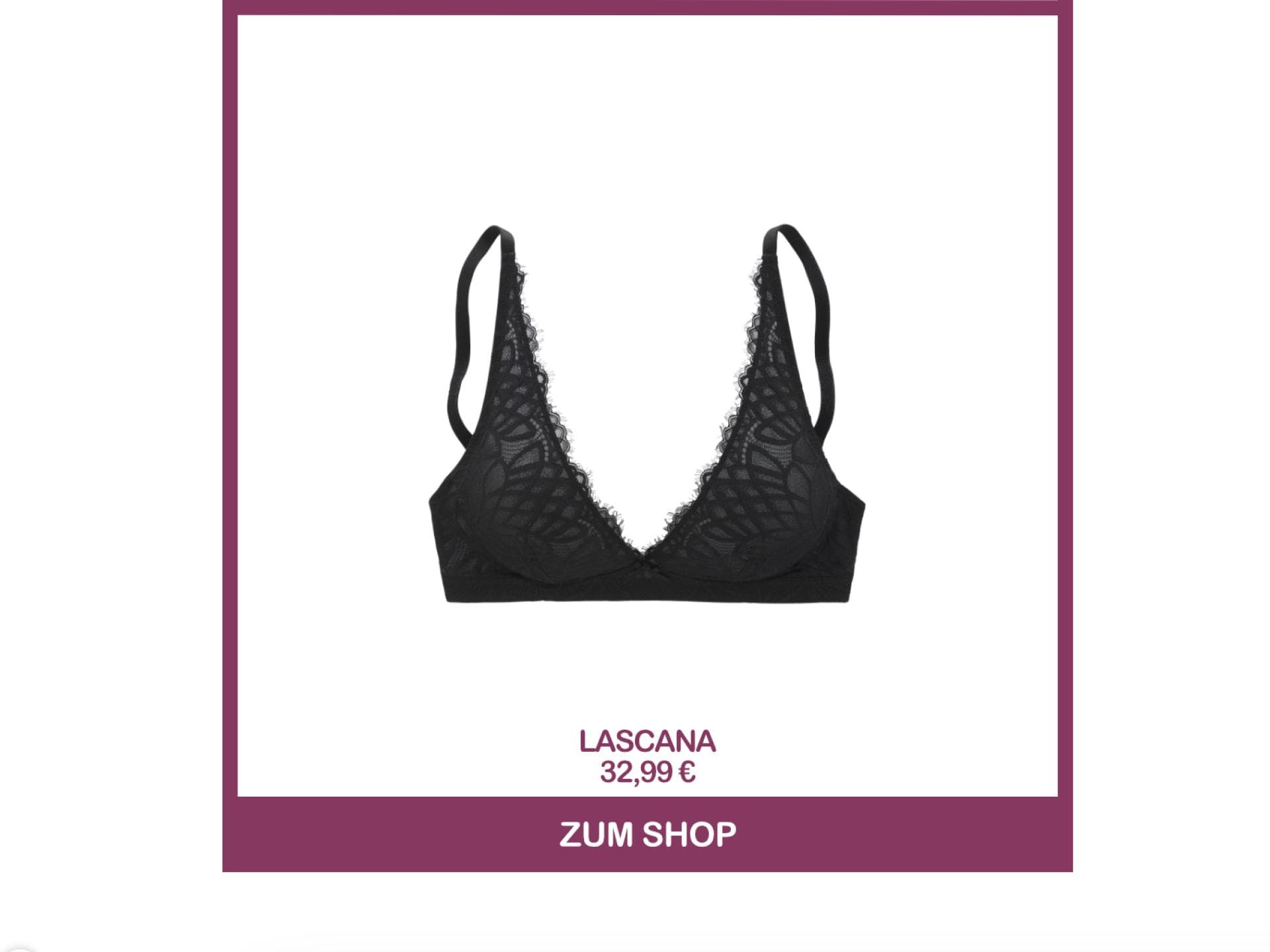 LASCANA Bralette-BH "Cara"