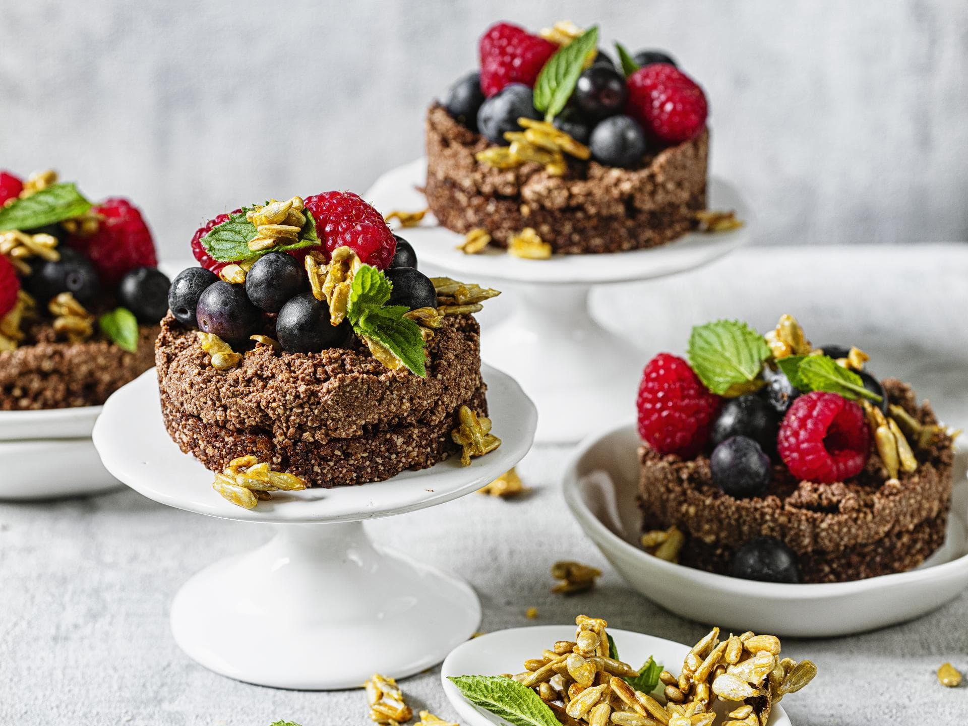 No-Bake-Beerenkuchen 