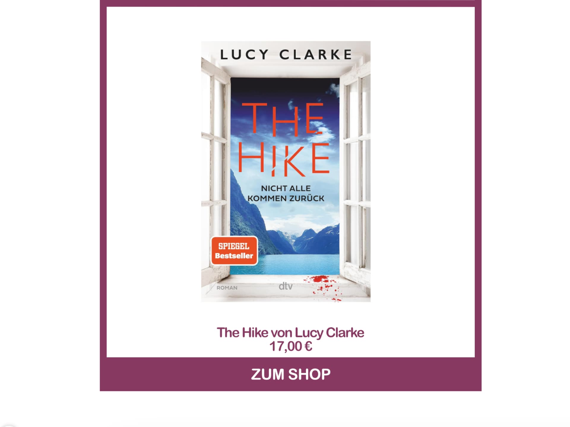 Norwegen-Krimi - The Hike von Lucy Clarke