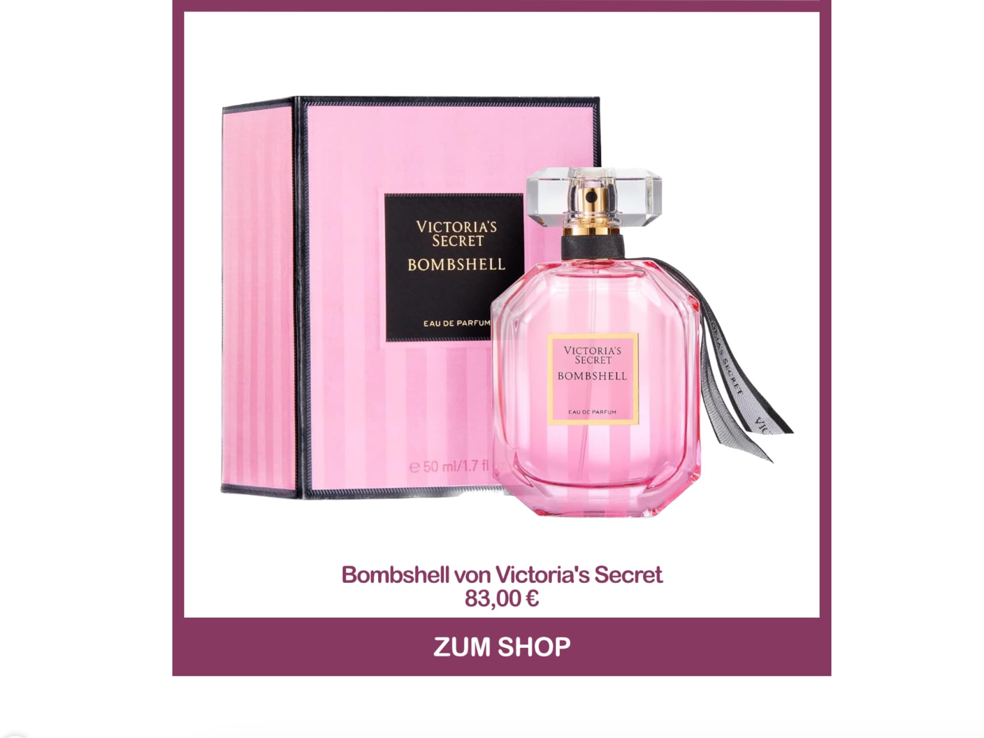 Parfum gegen Mücken - Bombshell von Victoria's Secret