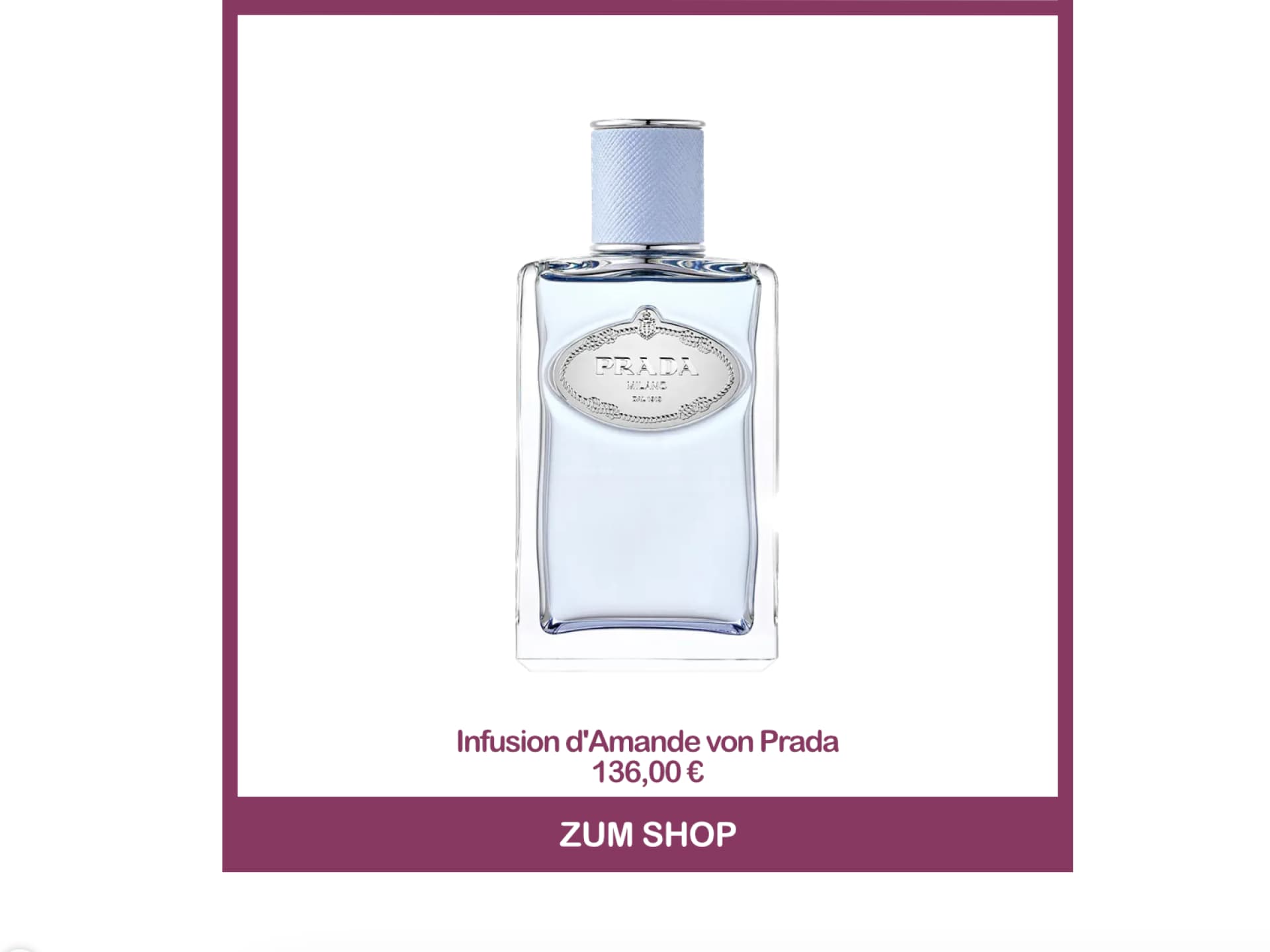 Parfum gegen Mücken - Infusion d'Amande von Prada