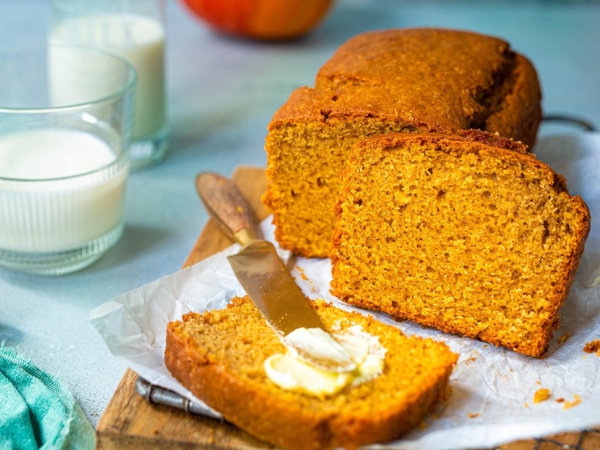 Süßes Kürbisbrot 