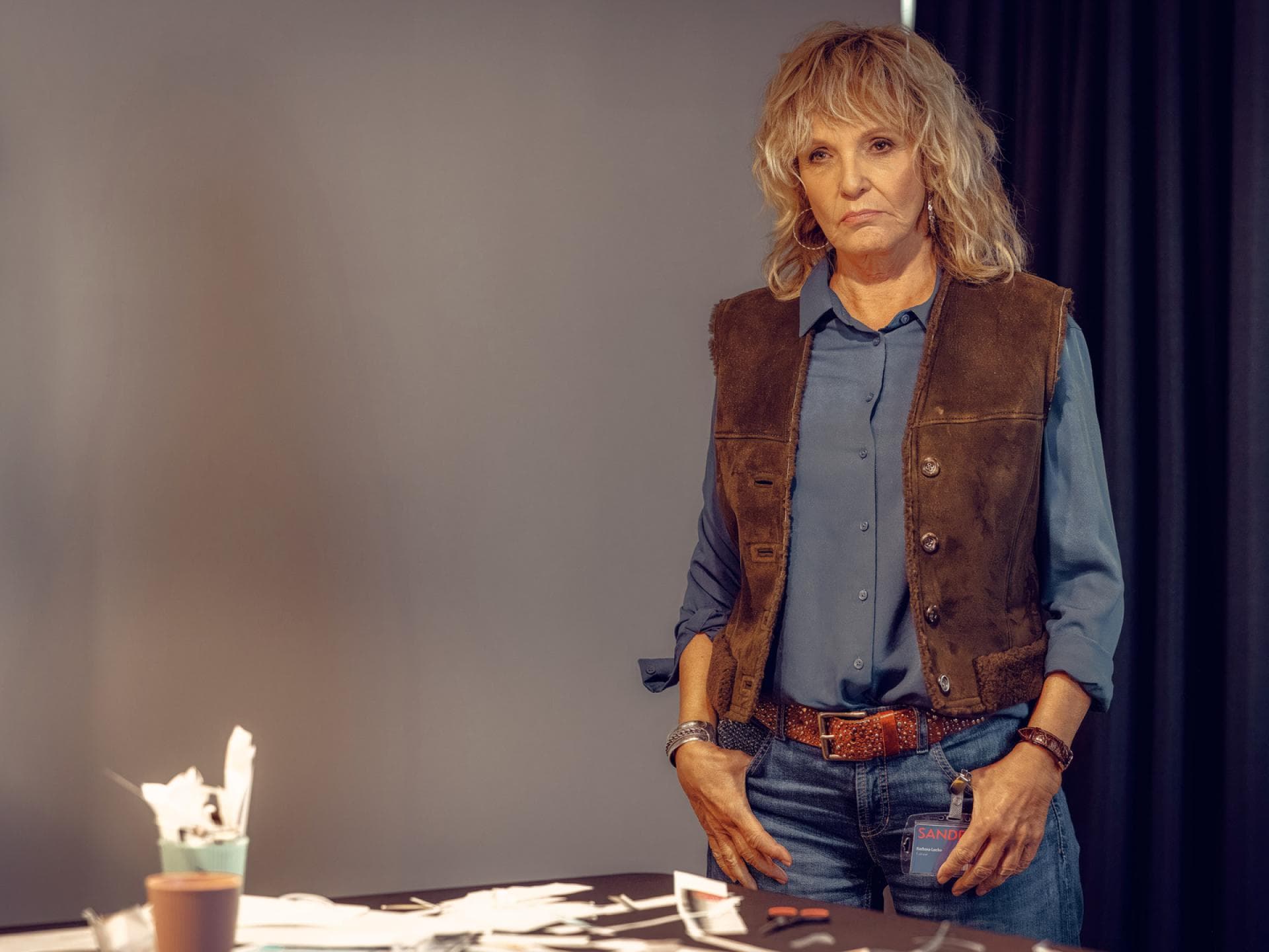 Ulrike Kriener ist eine bekannte deutsche Schauspielerin Ulrike Kriener im Film "Alle nicht ganz dicht"