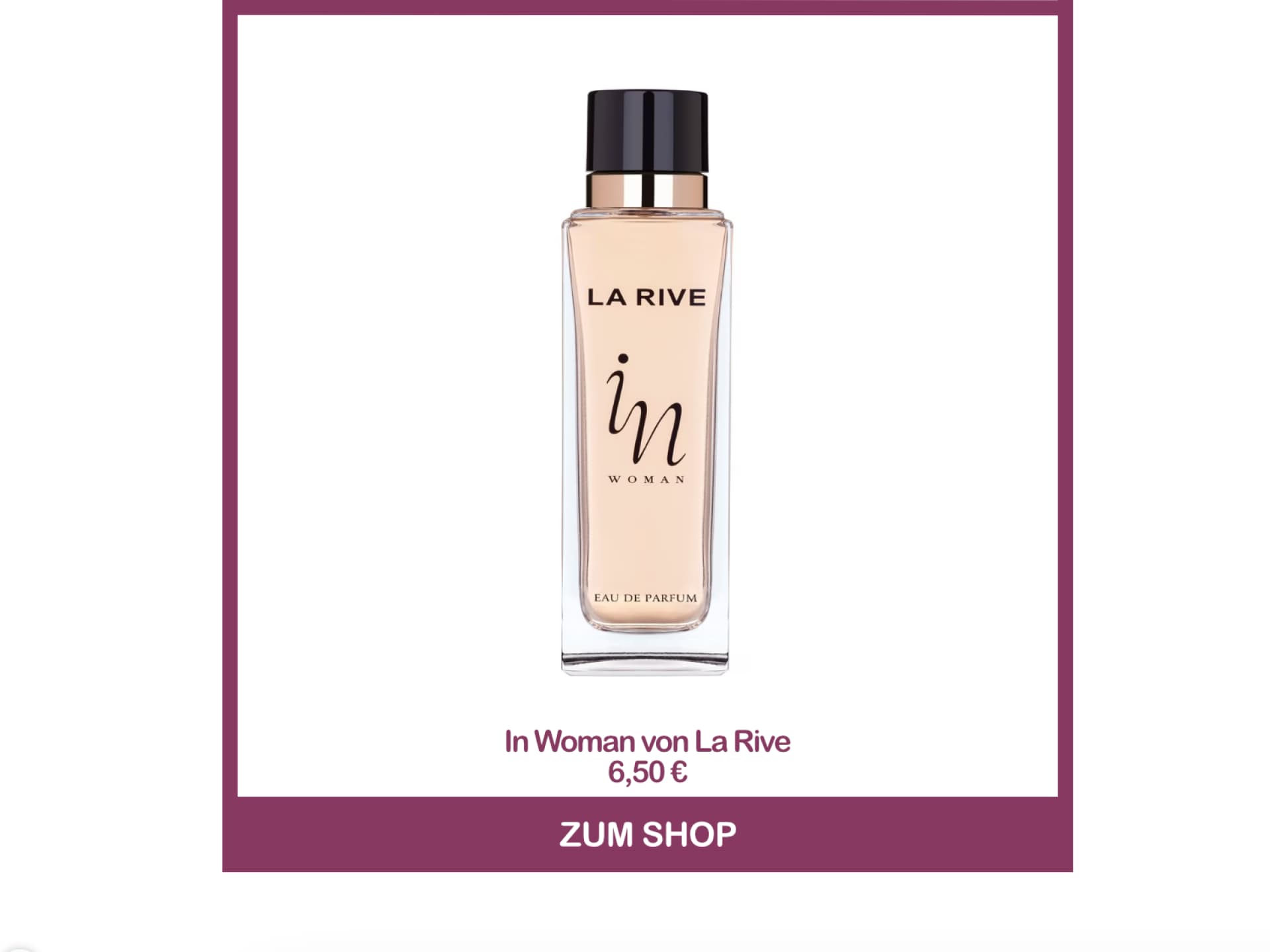 In Woman von La Rive - das beste Parfum für Damen von Rossmann