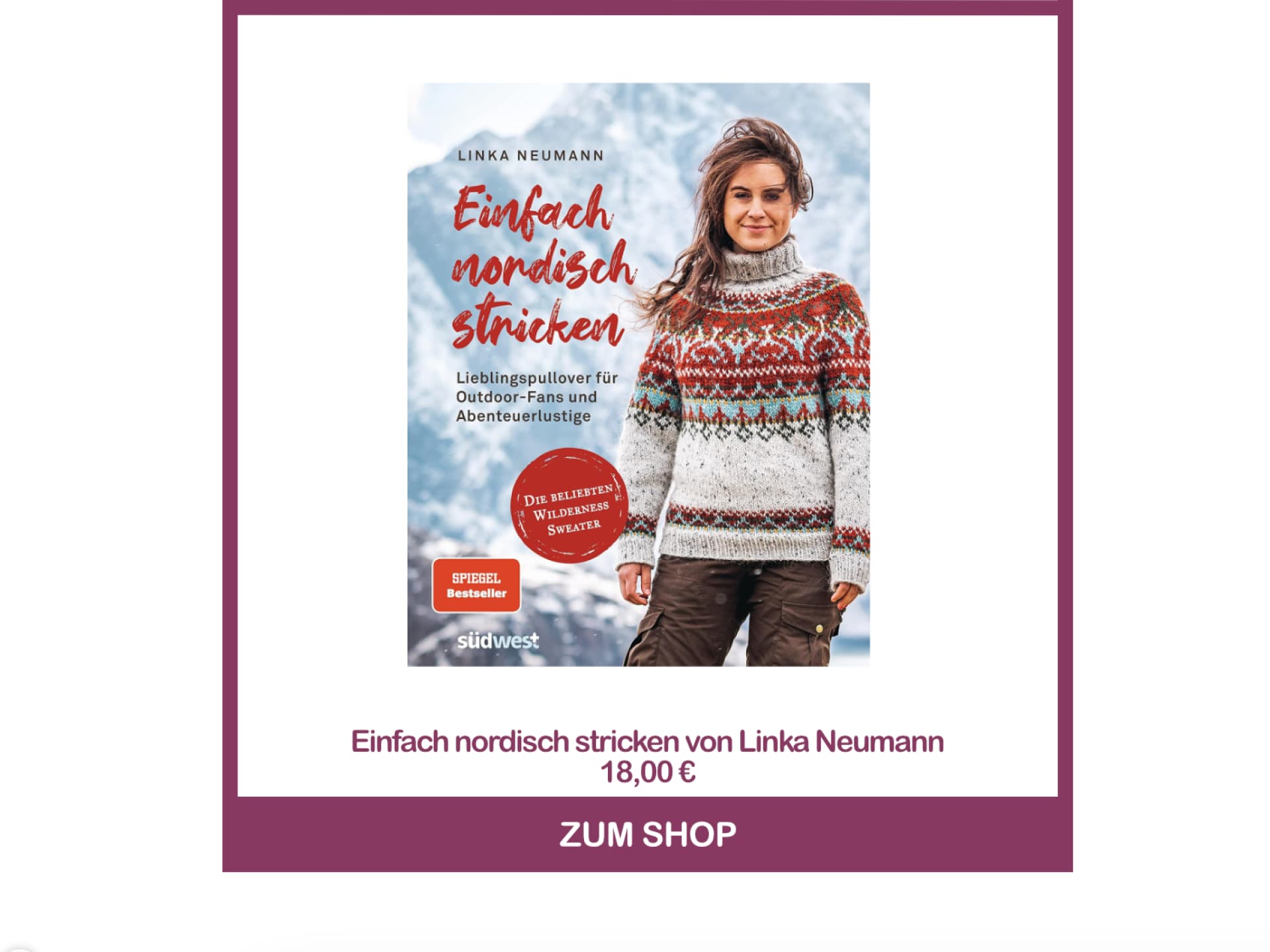Die besten Strickbücher - Einfach nordisch stricken von Linka Neumann