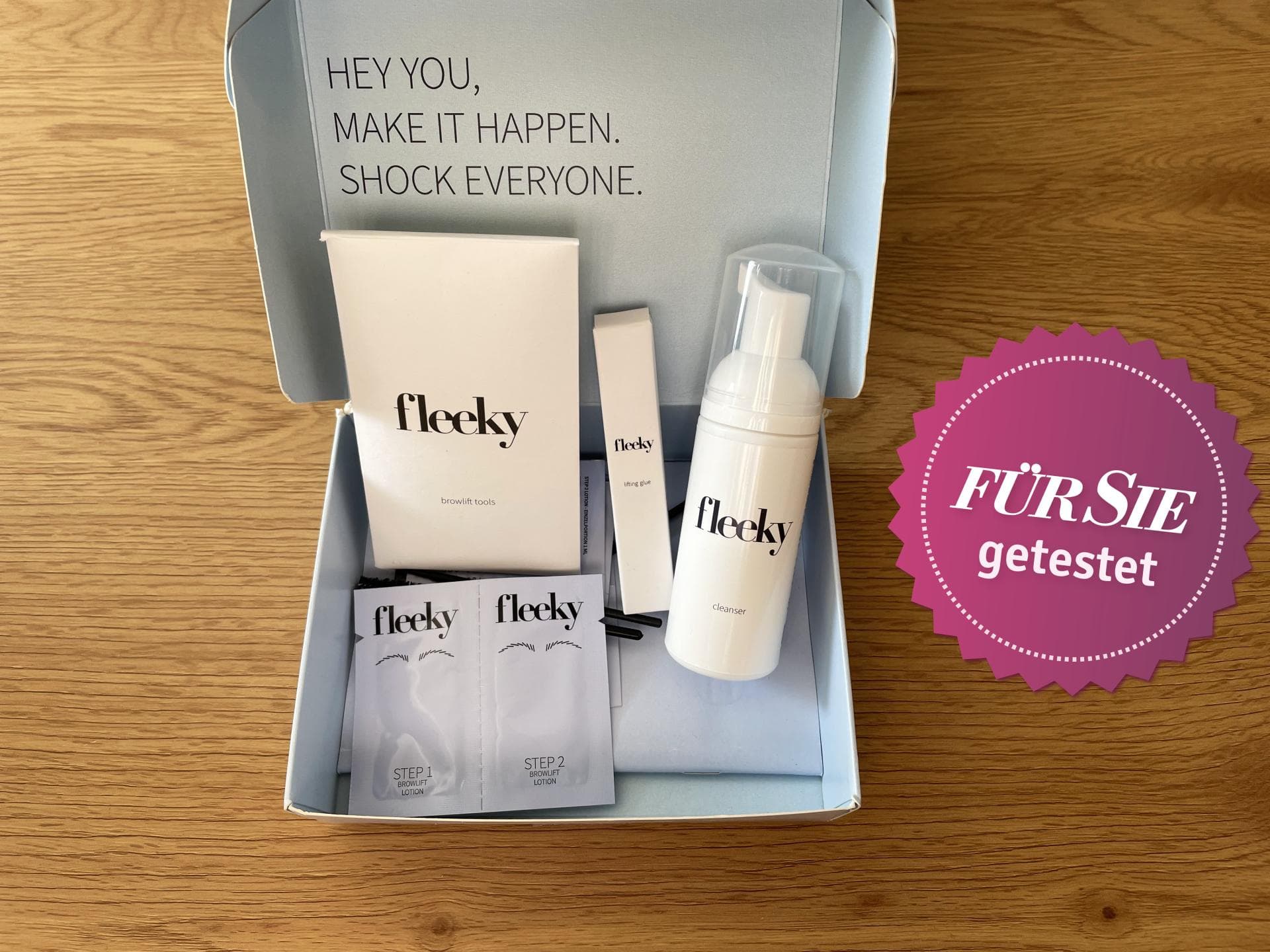 Fleeky-Brow-Lift Erfahrungen Fleeky-Brow-Lift-Set