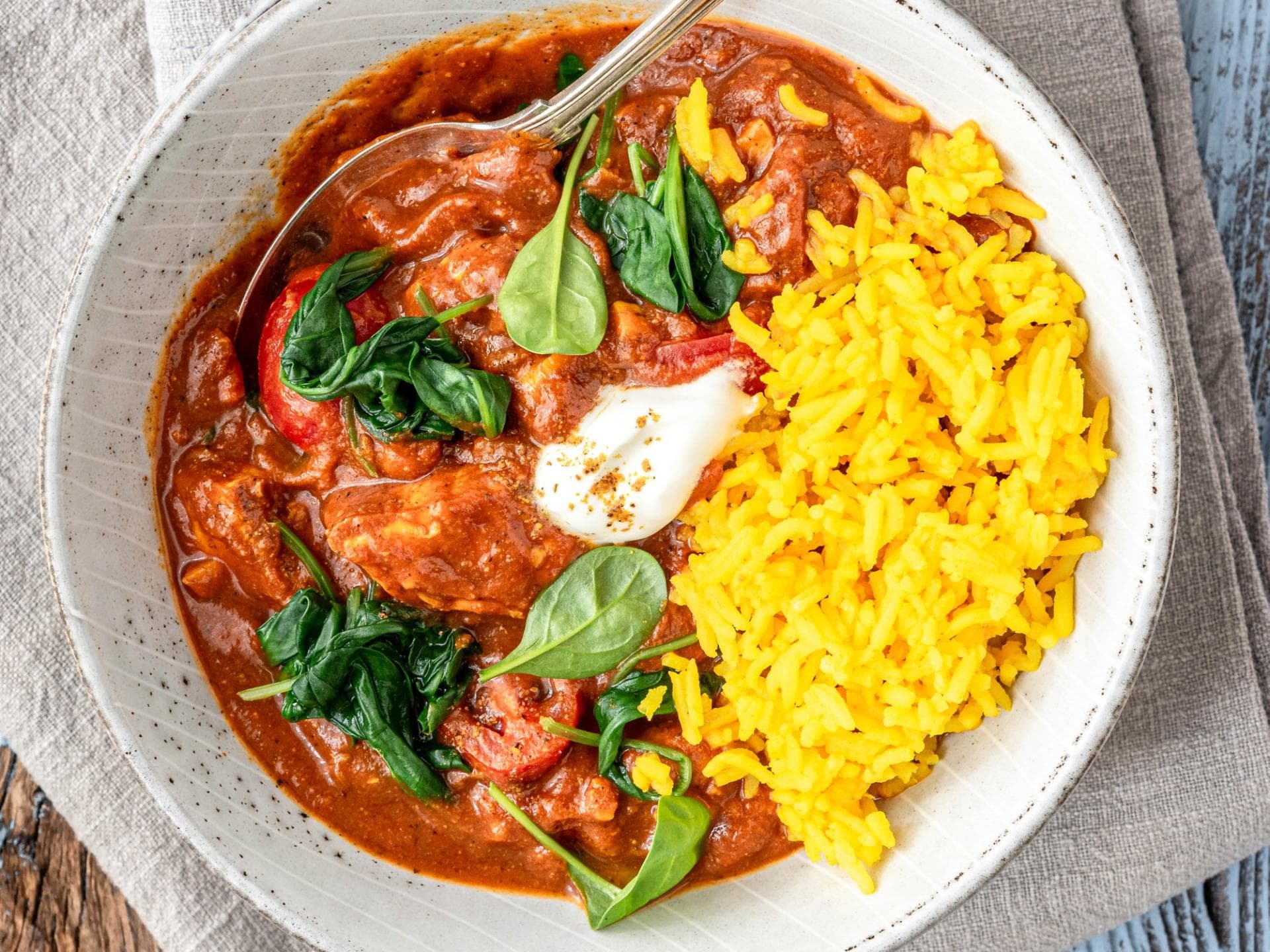 Hähnchen-Curry 