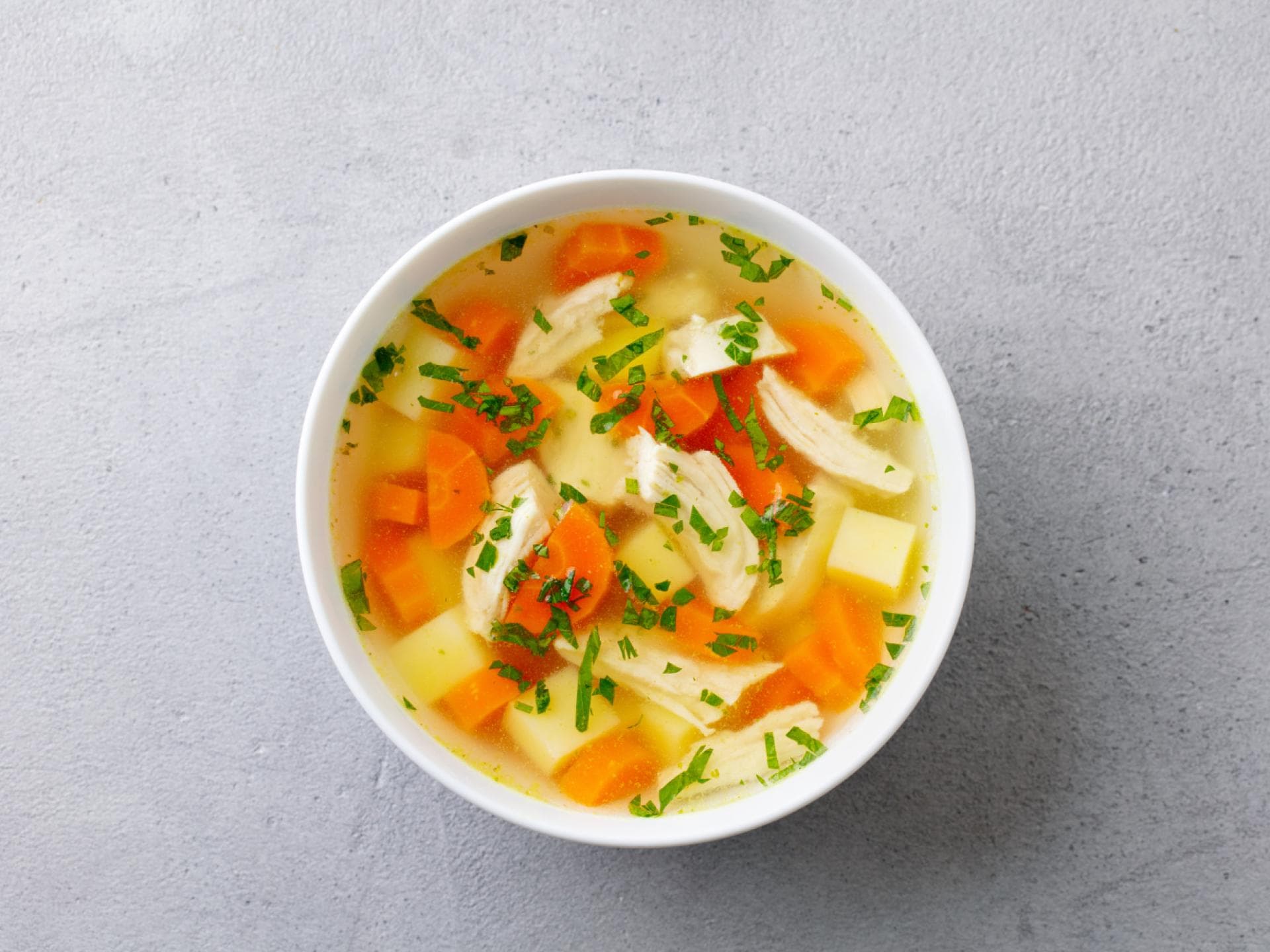 Hühnersuppe 
