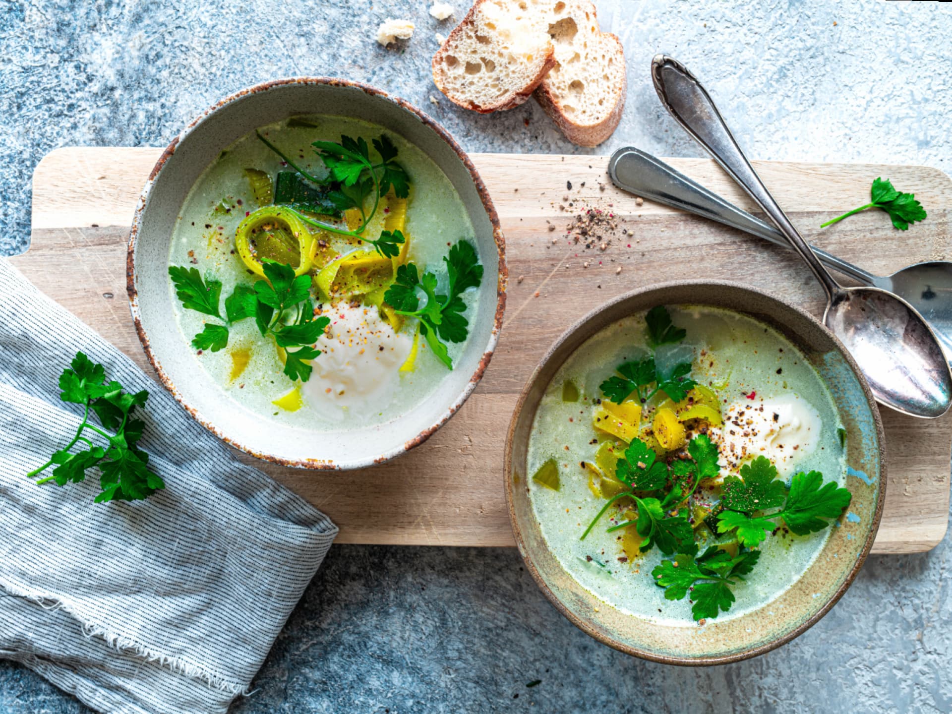 Lauchsuppe 