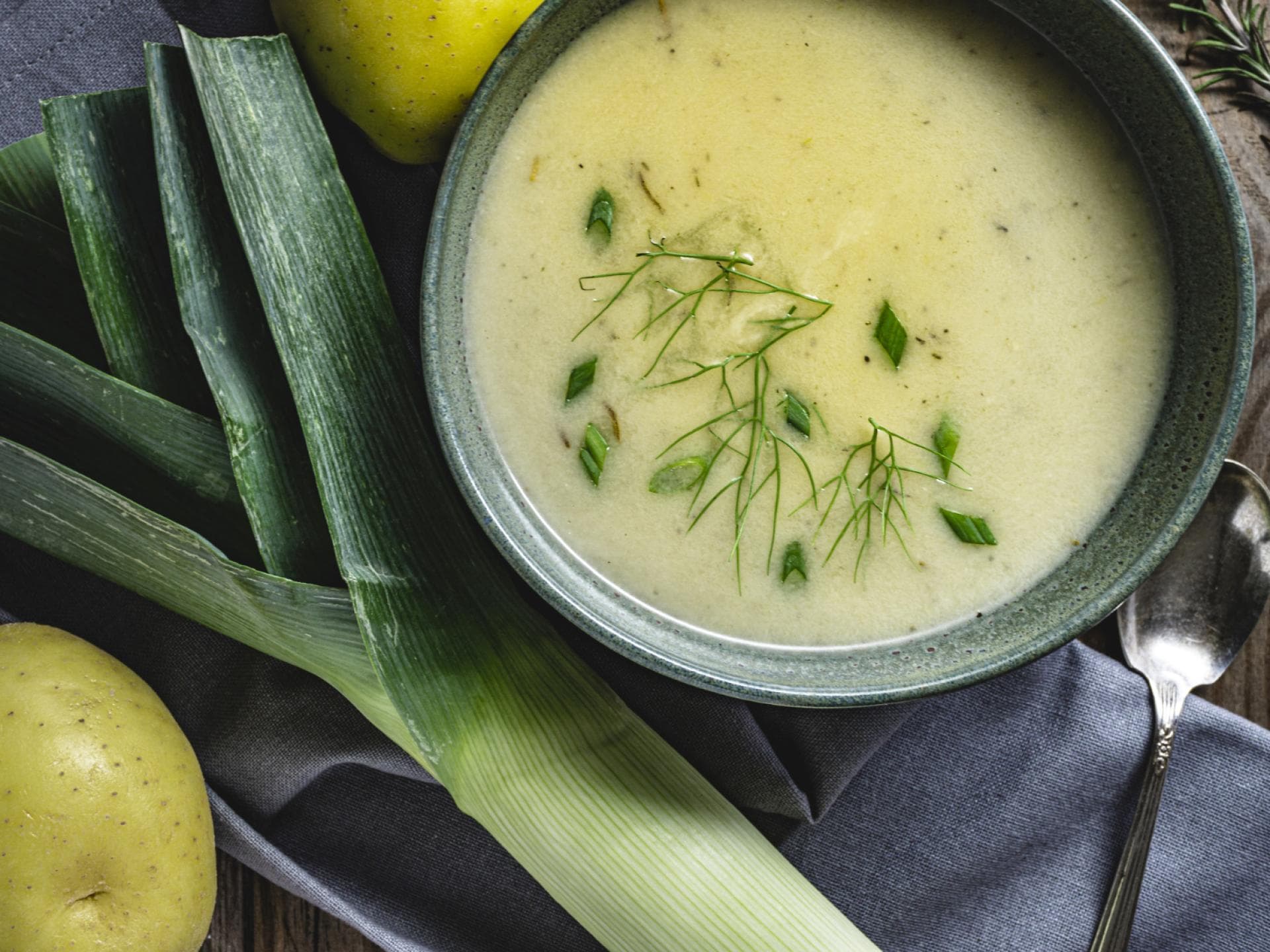 Lauchsuppe zum Abnehmen