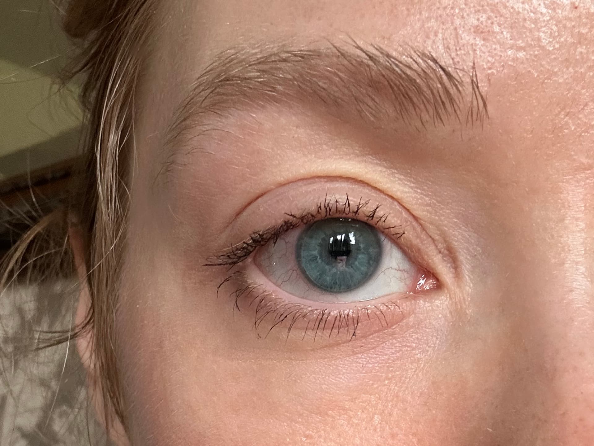 Mascara-Test - Meine Wimpern nach einmaligem Tuschen mit der Air Volume Mascara von L’Oréal Paris