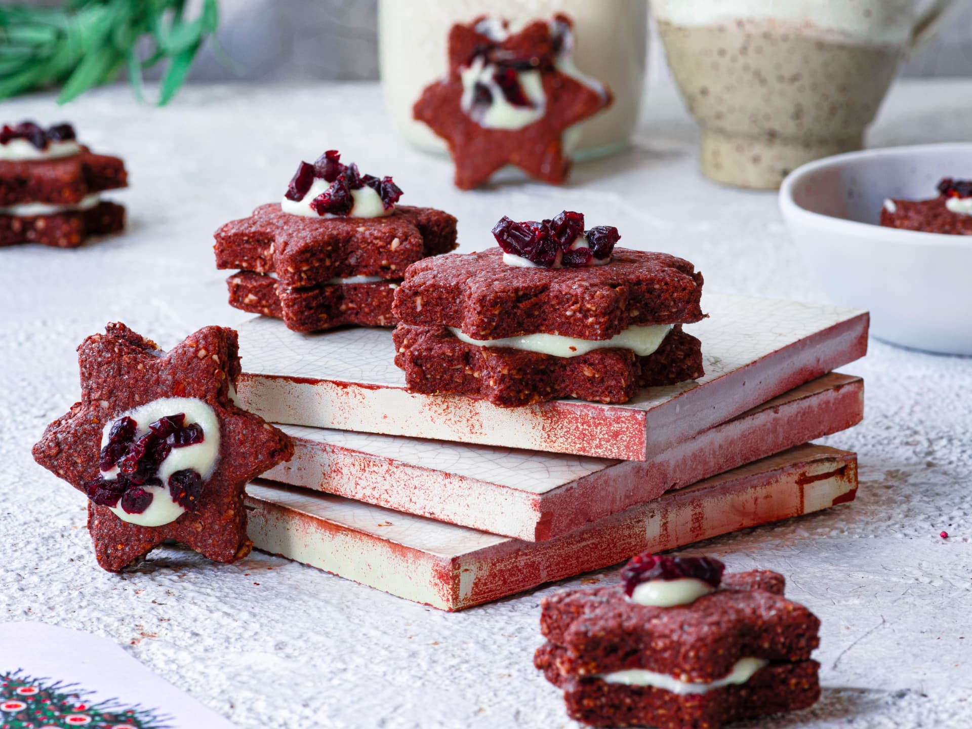 Schoko-Sandwich-Cookies