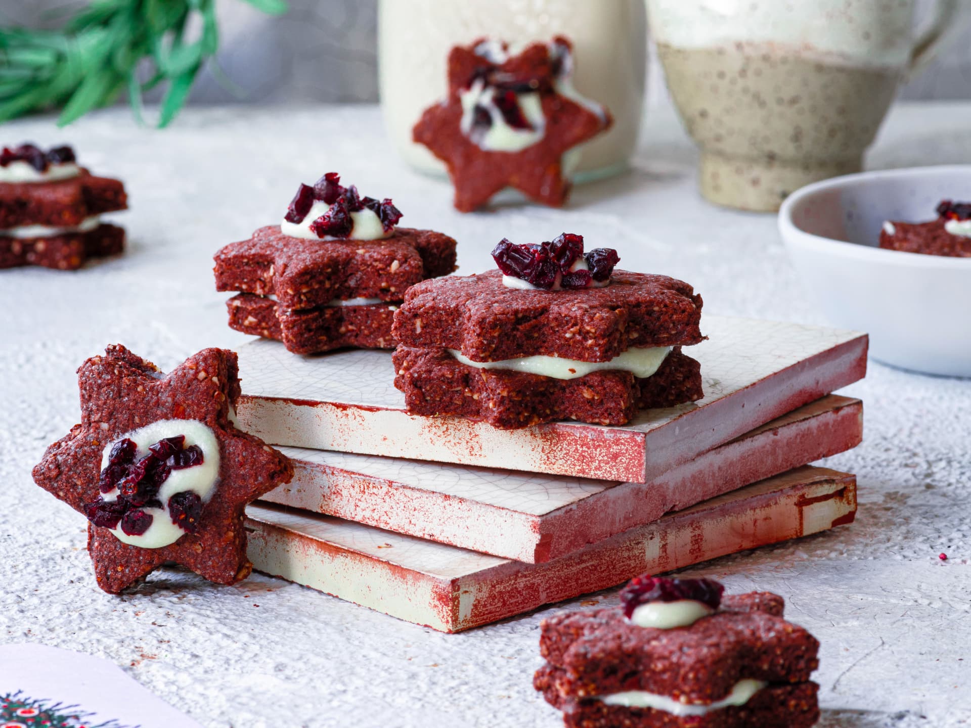 Schoko-Sandwich-Cookies