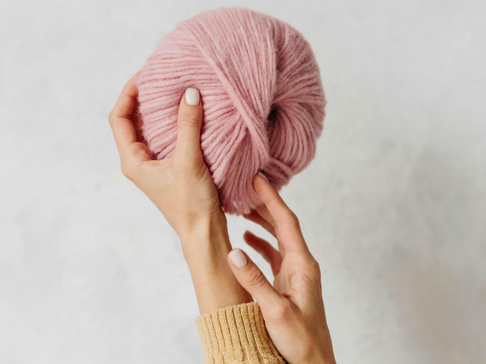 Strickwolle für den Winter