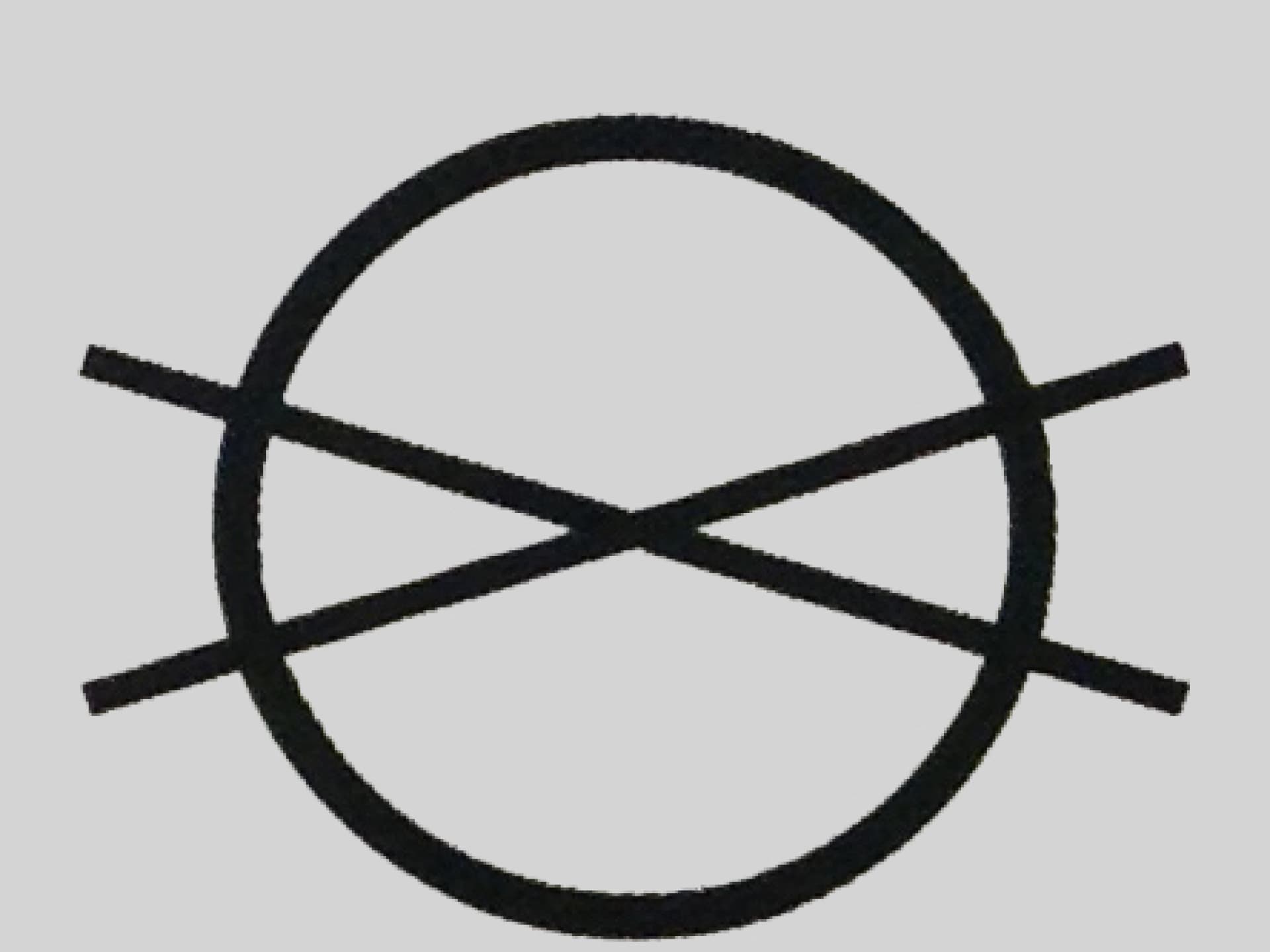Stricksymbol chemische Reinigung nicht möglich Stricksymbol für chemische Reinigung nicht möglich