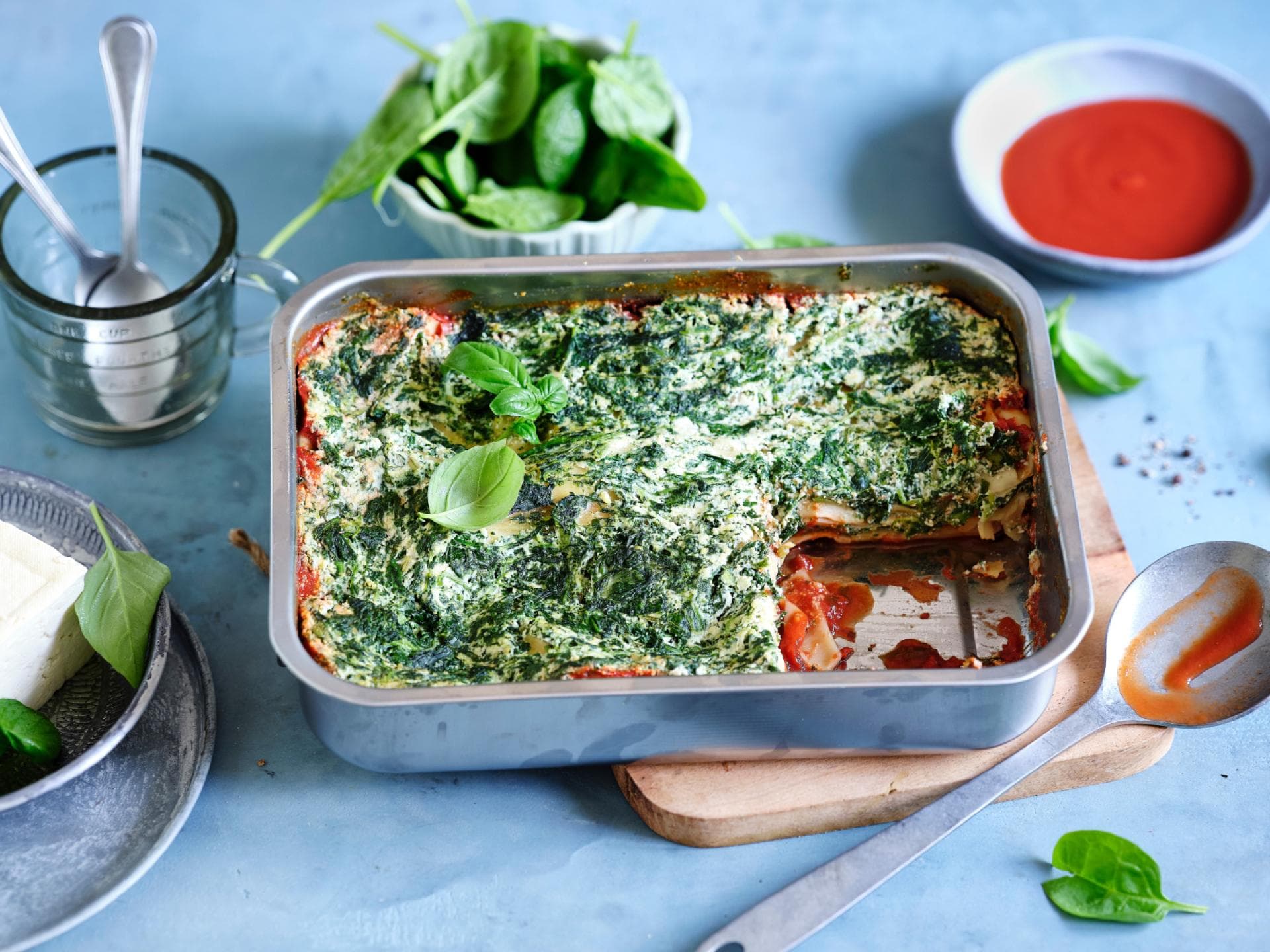 Tofulasagne 