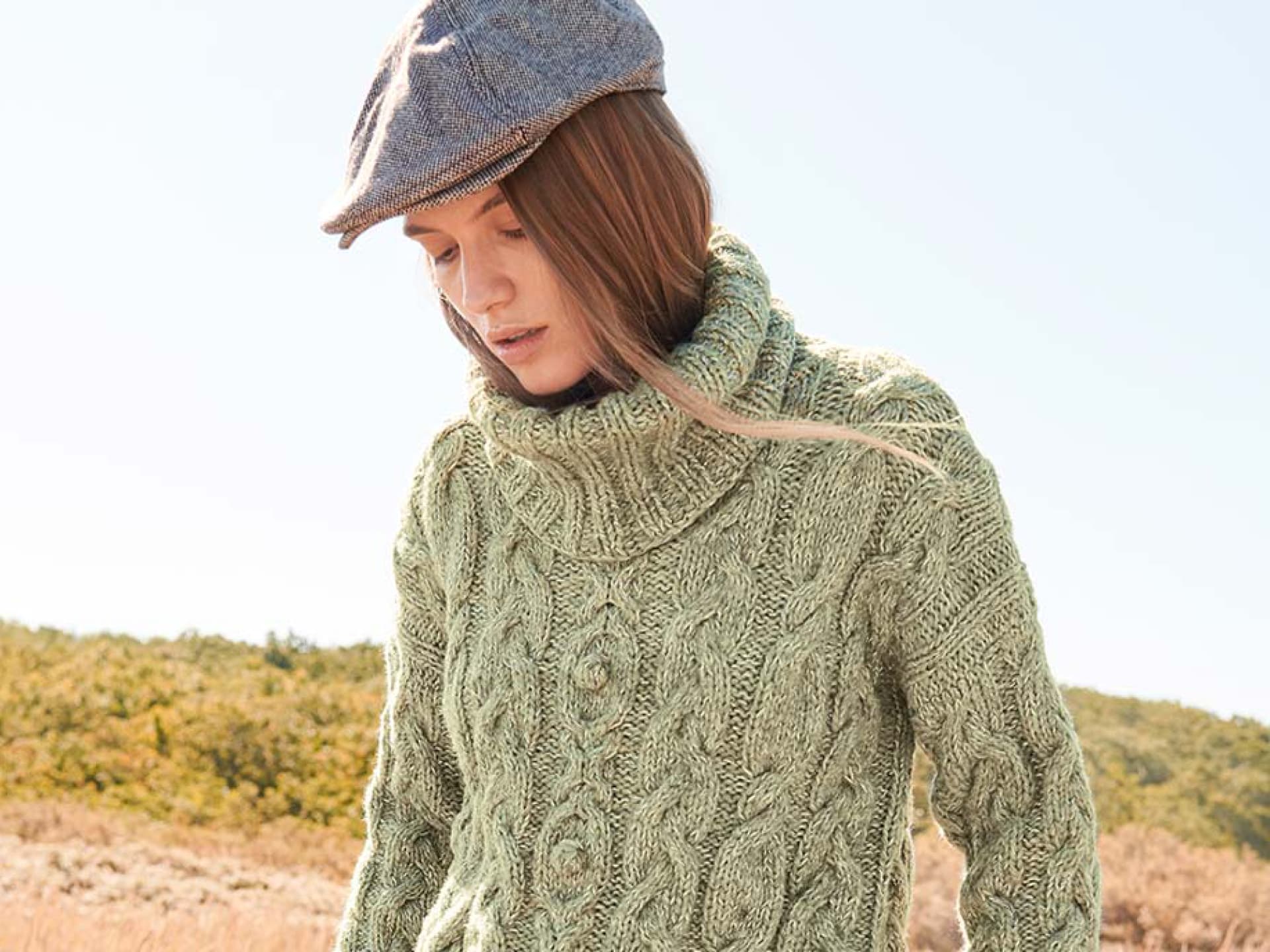 Weihnachtsgeschenke stricken - Zopfpullover