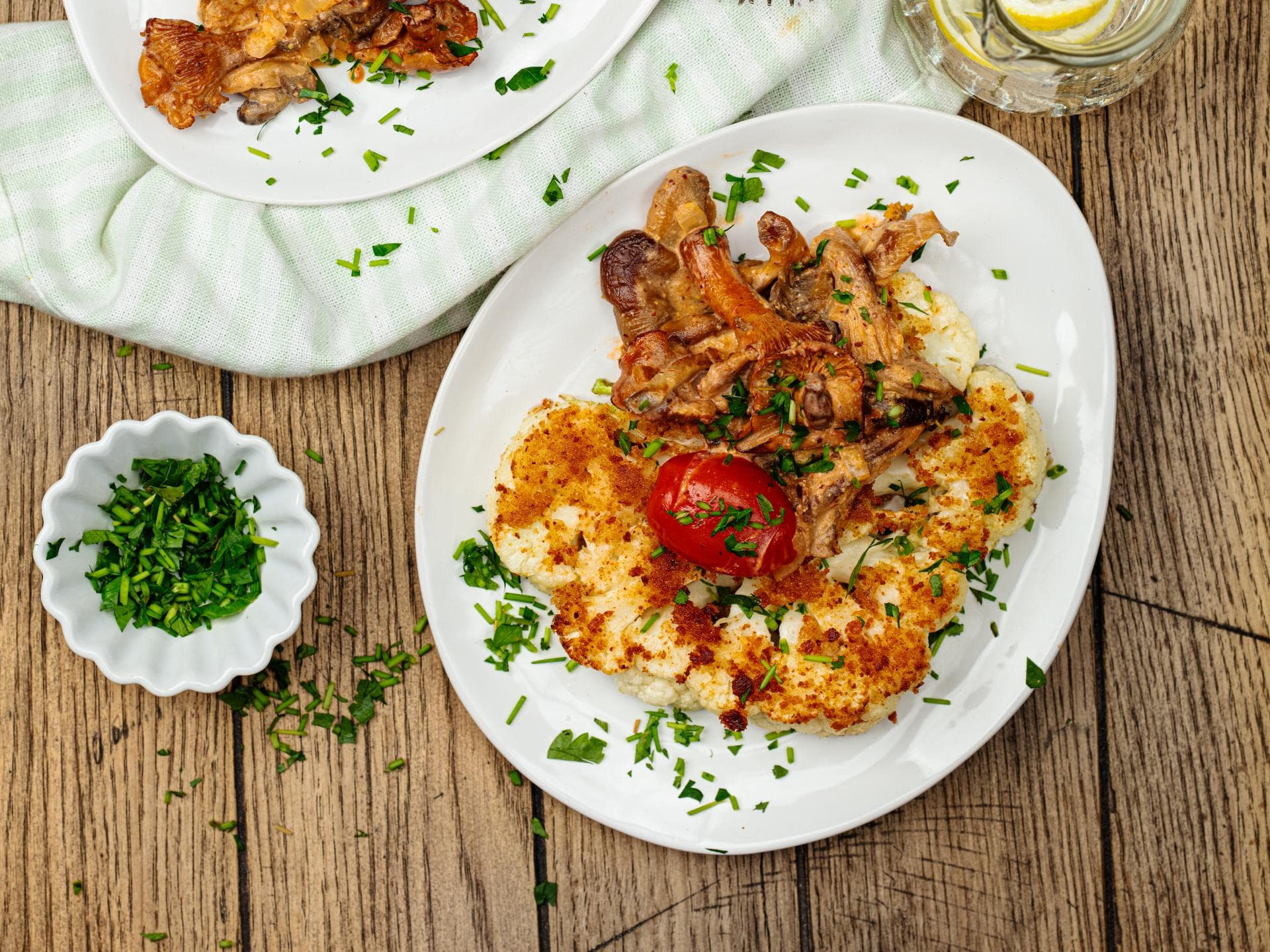 Blumenkohl-Chili-Schnitzel 