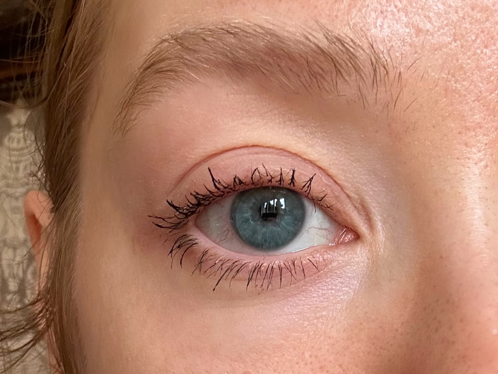 Calisi Curler Erfahrungen - meine Wimpern nachher
