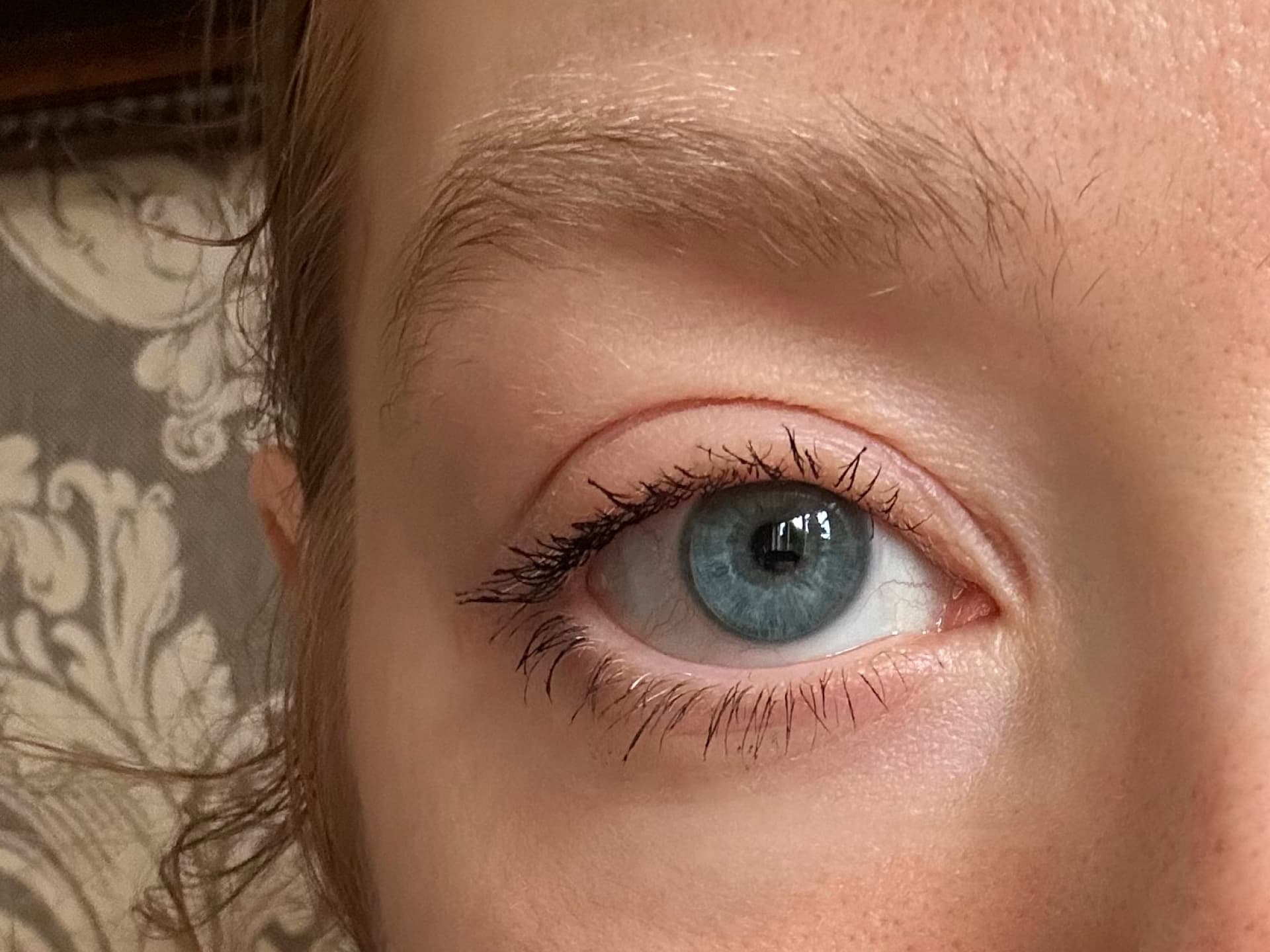 Calisi Curler Erfahrungen - meine Wimpern vorher