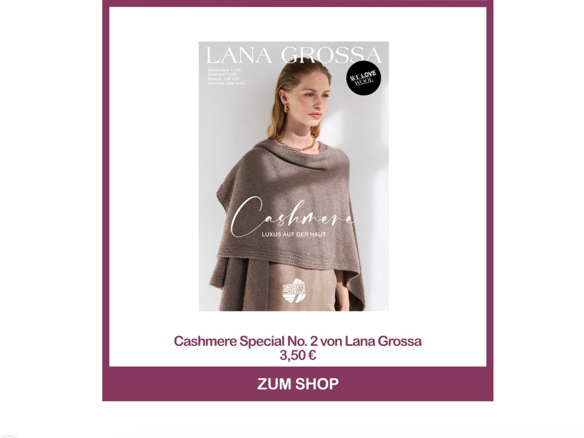 Cashmere Special No. 2 von Lana Grossa