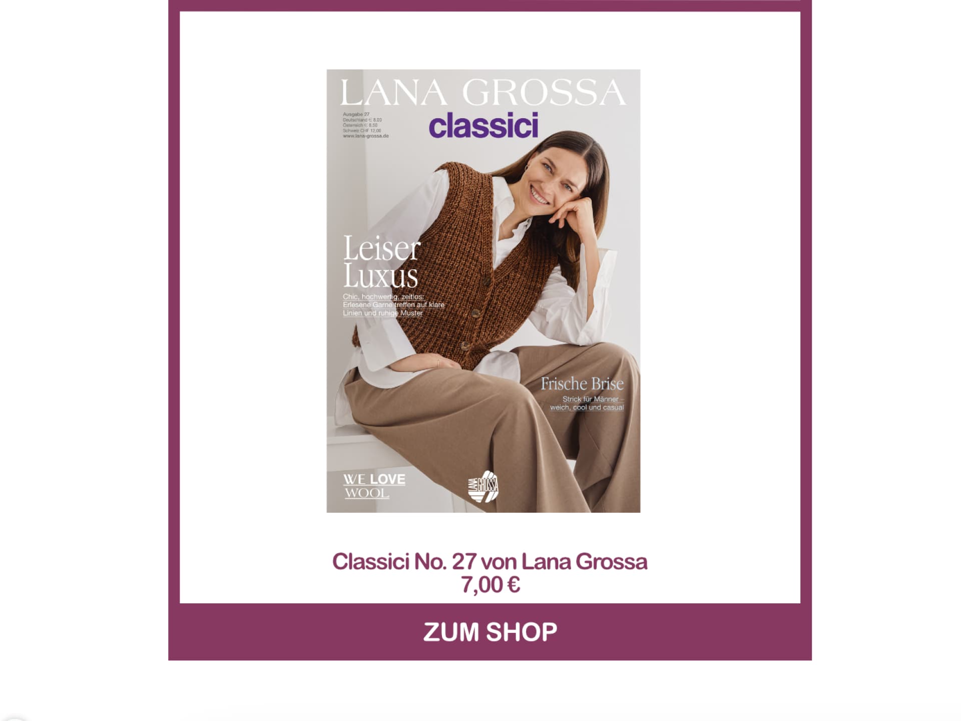 Classici No. 27 von Lana Grossa