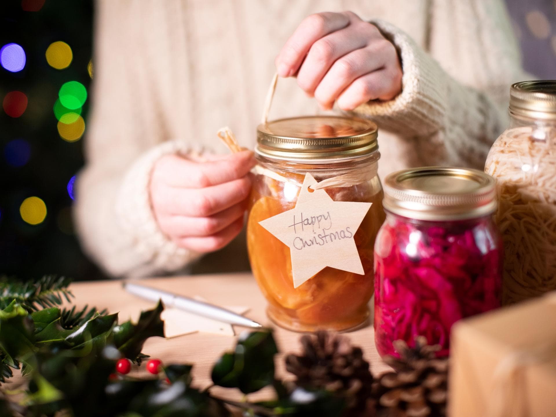 Geschenk im Glas