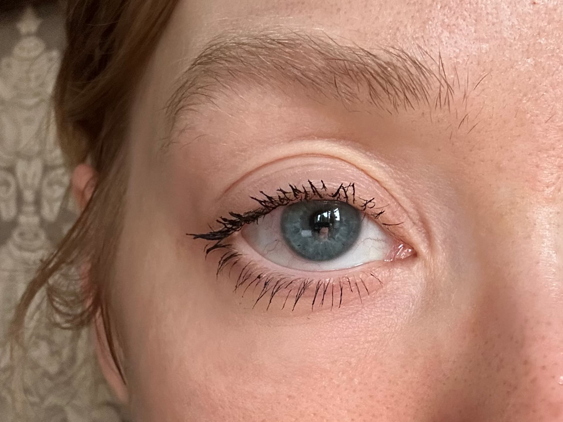 Mascara-Test - Meine Wimpern nach zweimaligem Tuschen mit der Climax Extreme Mascara von Nars