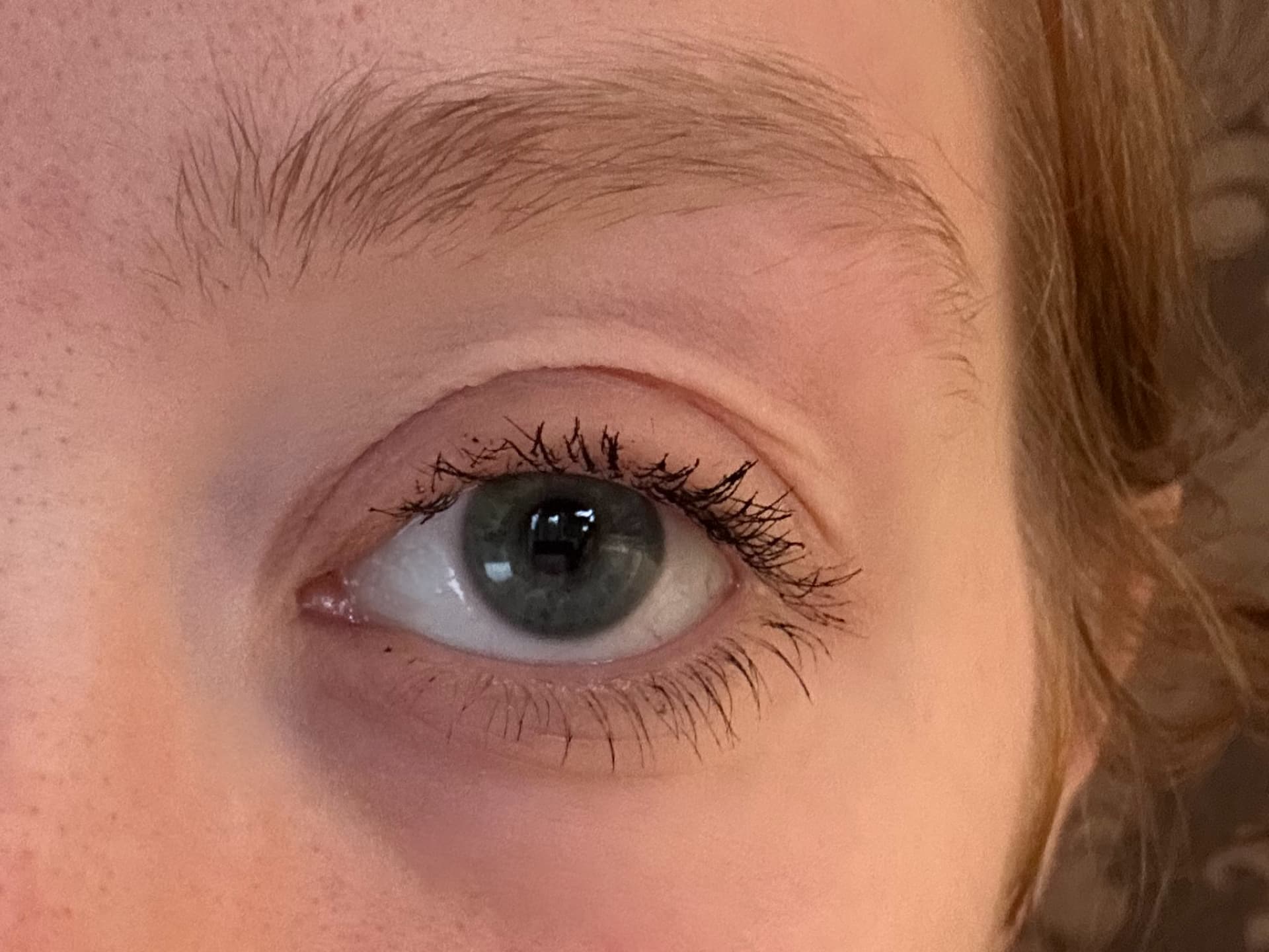 Mascara-Test - Meine Wimpern nach einmaligem Tuschen mit der Lash Princess False Lash Mascara von Essence