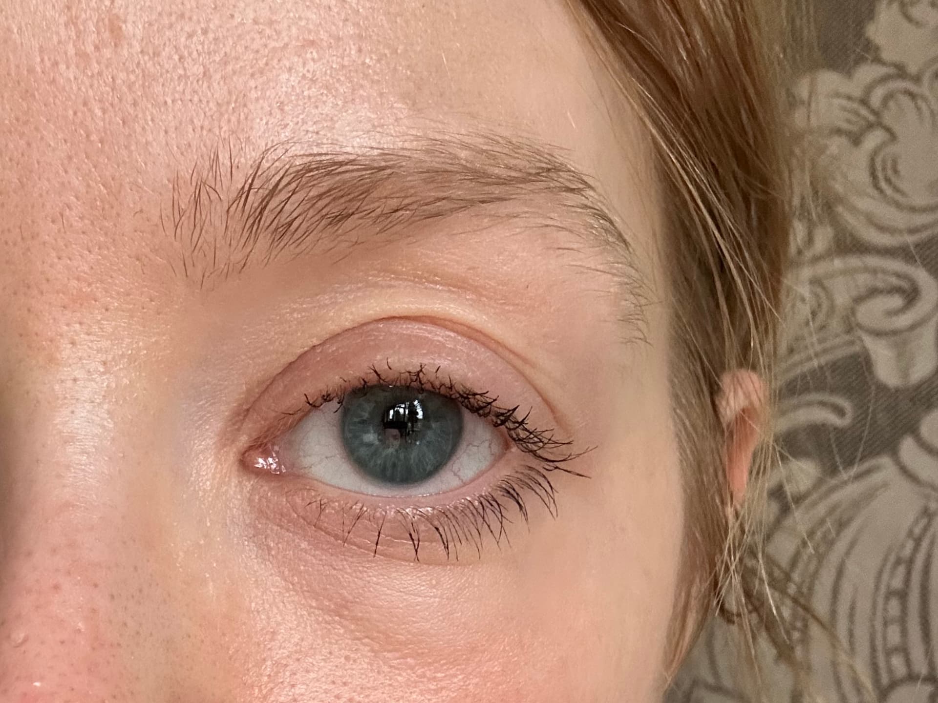Mascara-Test - Meine Wimpern nach einmaligem Tuschen mit der Lash Xtndr Mascara von Elf