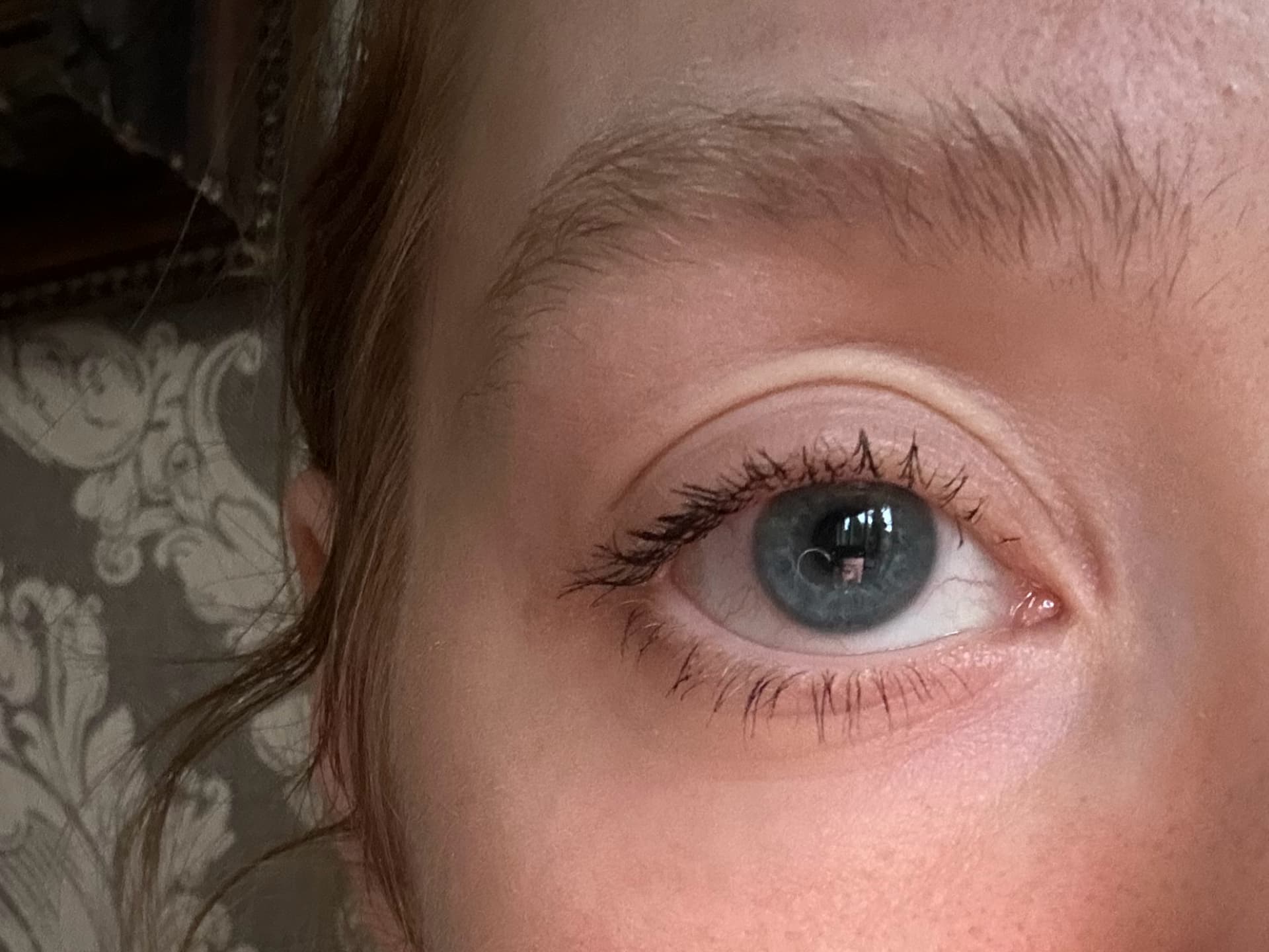 Mascara-Test - Meine Wimpern nach eimaligem Tuschen mit der Wonder Volume XXL Mascara von Clarins