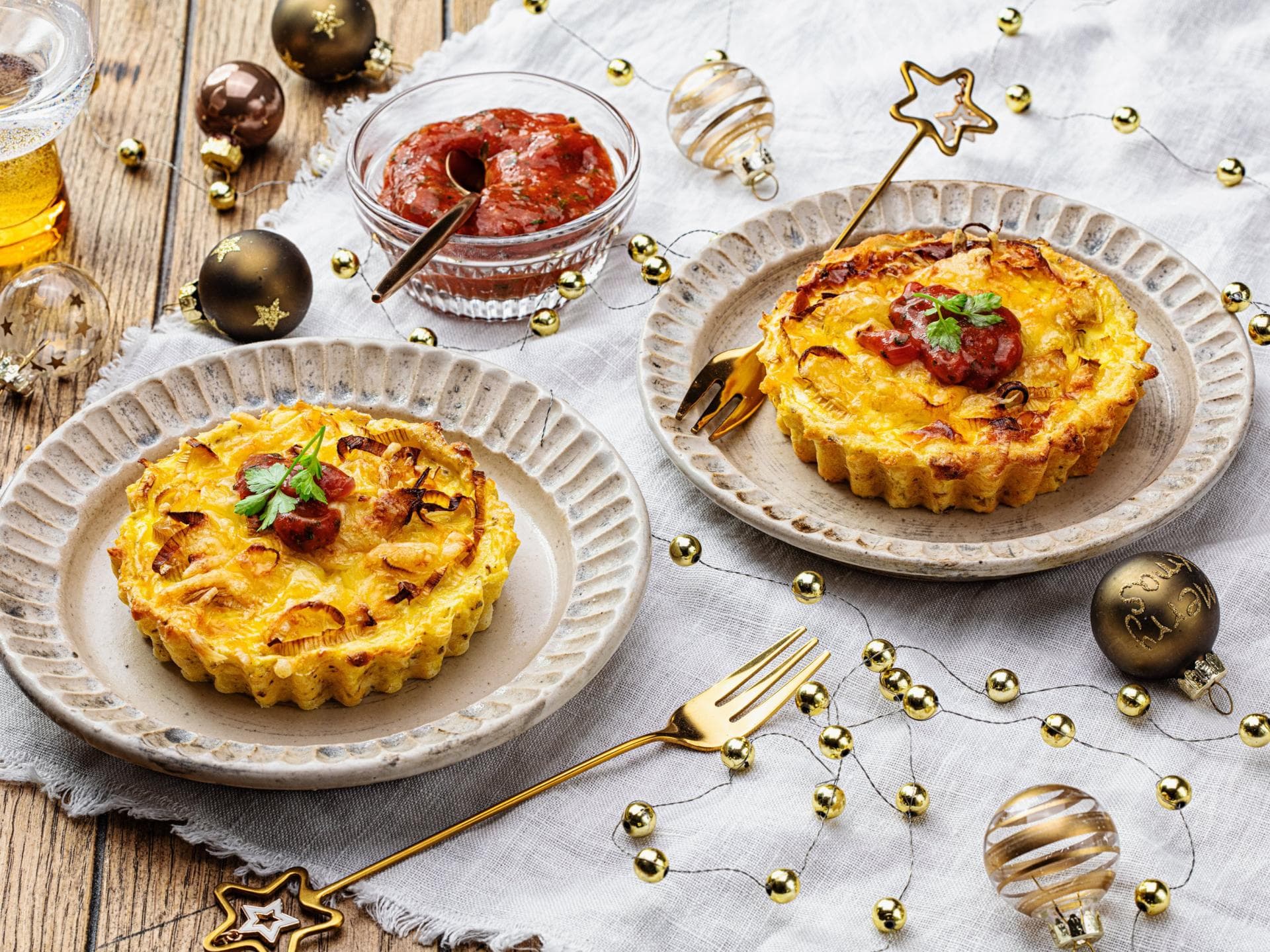 Mini-Lauch-Quiche Mini-Lauch-Quiche