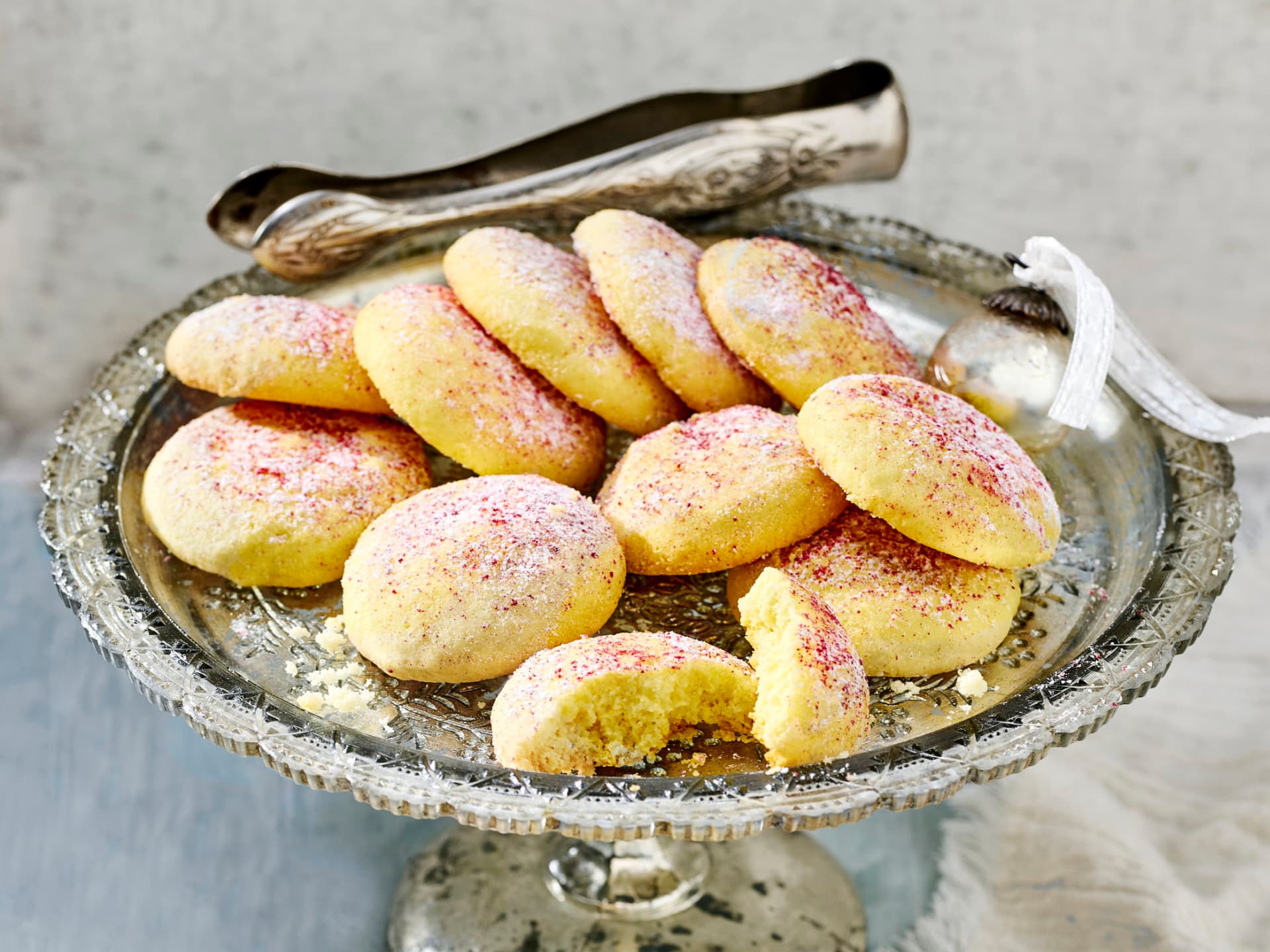 Plätzchen ohne Ausstechen - Bourbon-Butterwölkchen