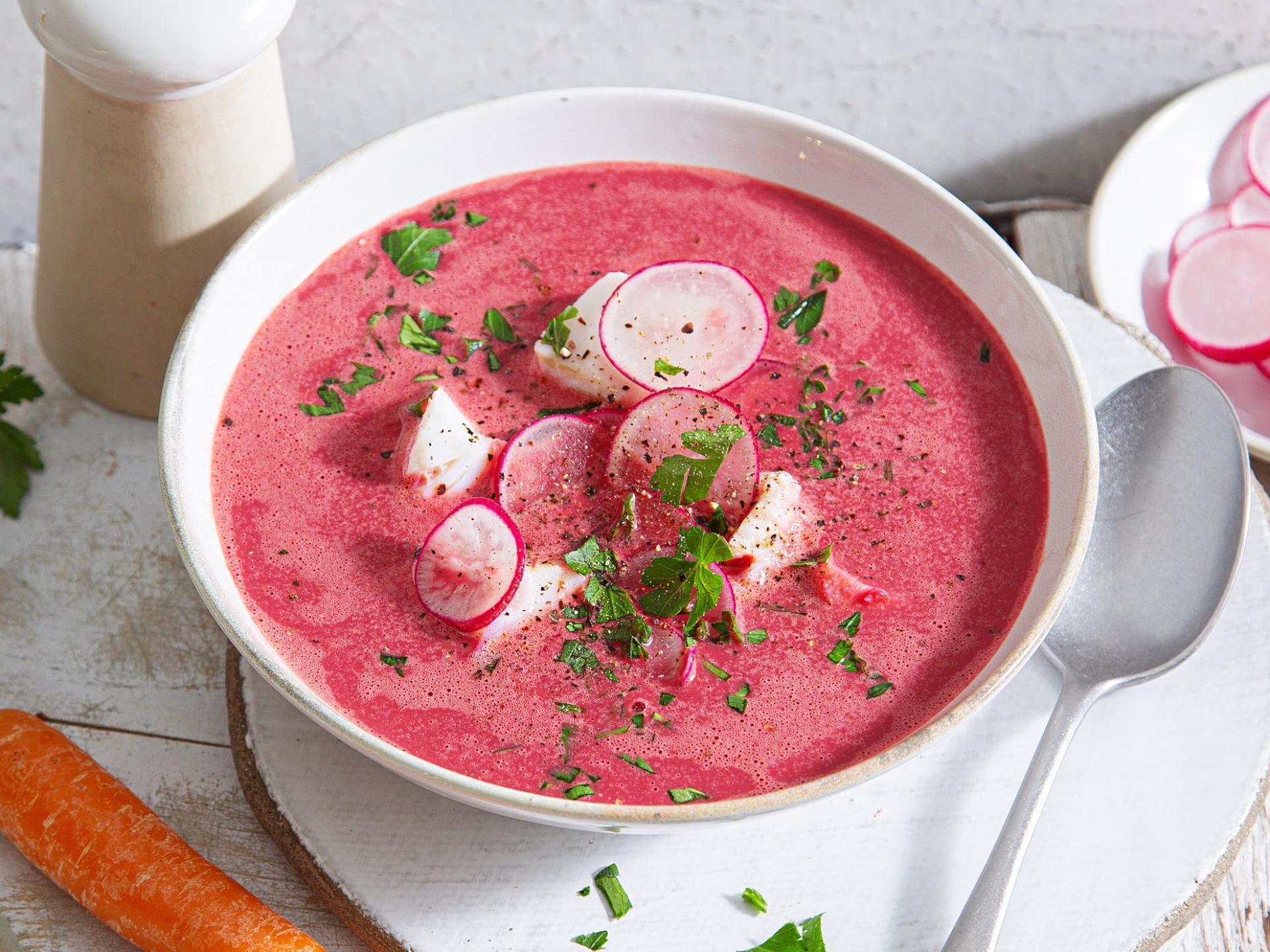 Rote-Bete-Möhren-Suppe 