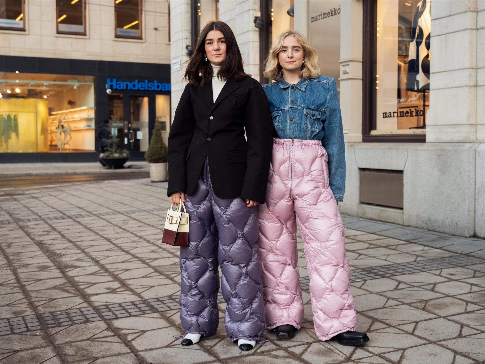 Linn Eklund und Fanny Ekstrand im Streetstyle