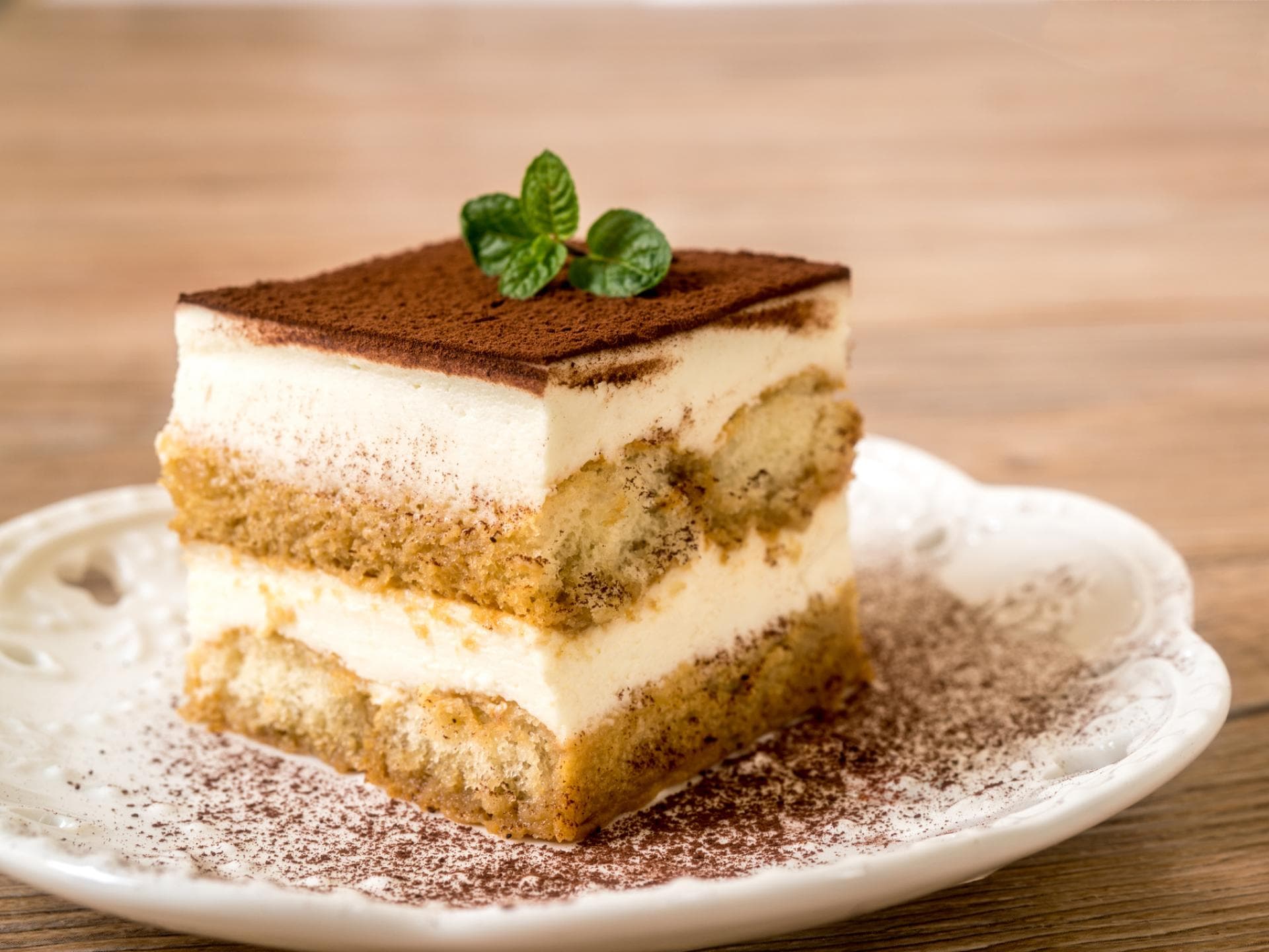 Tiramisu ohne Kaffee 