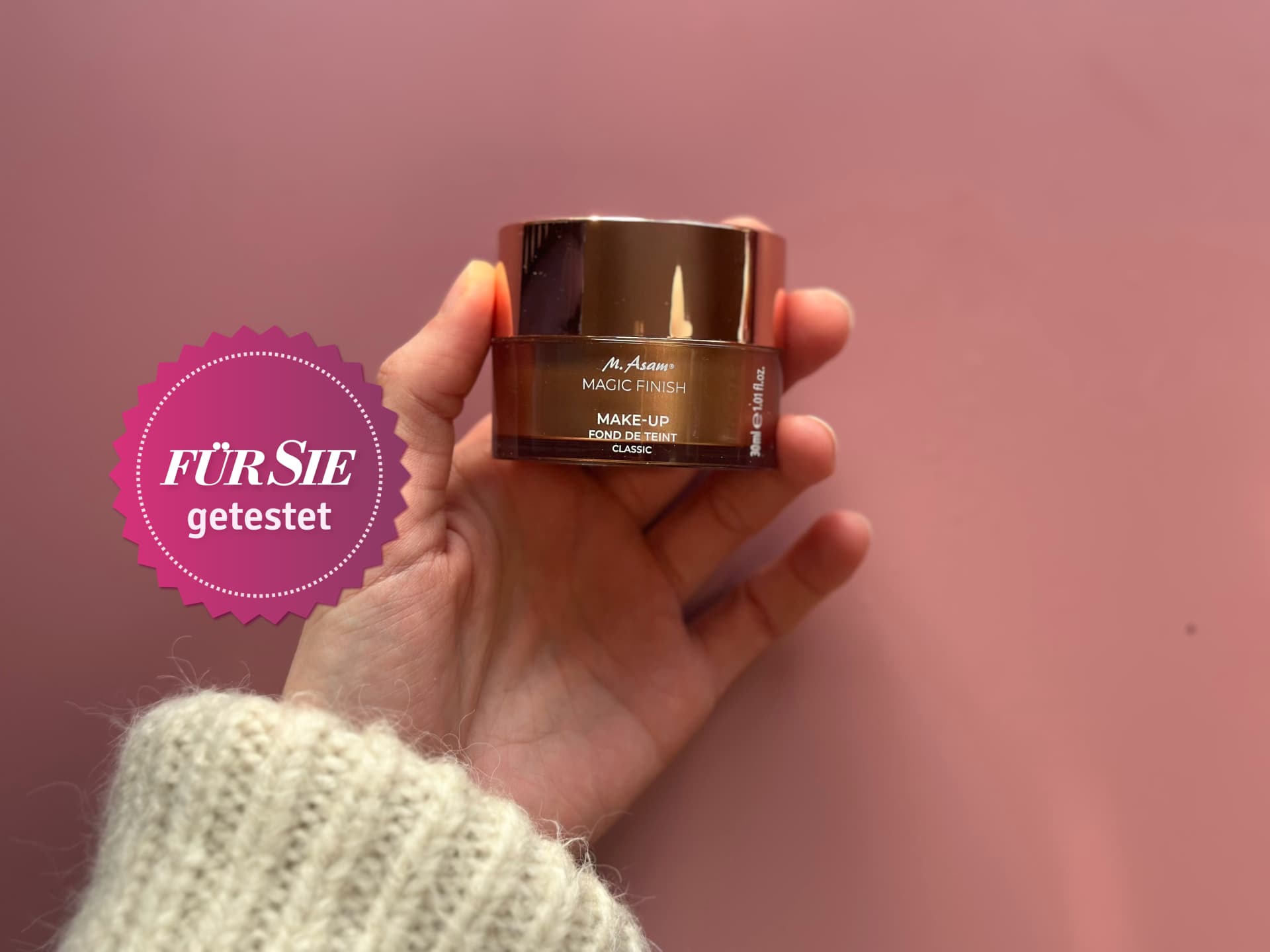 Asam Beauty Magic Finish Erfahrungen - der Mousse im Test
